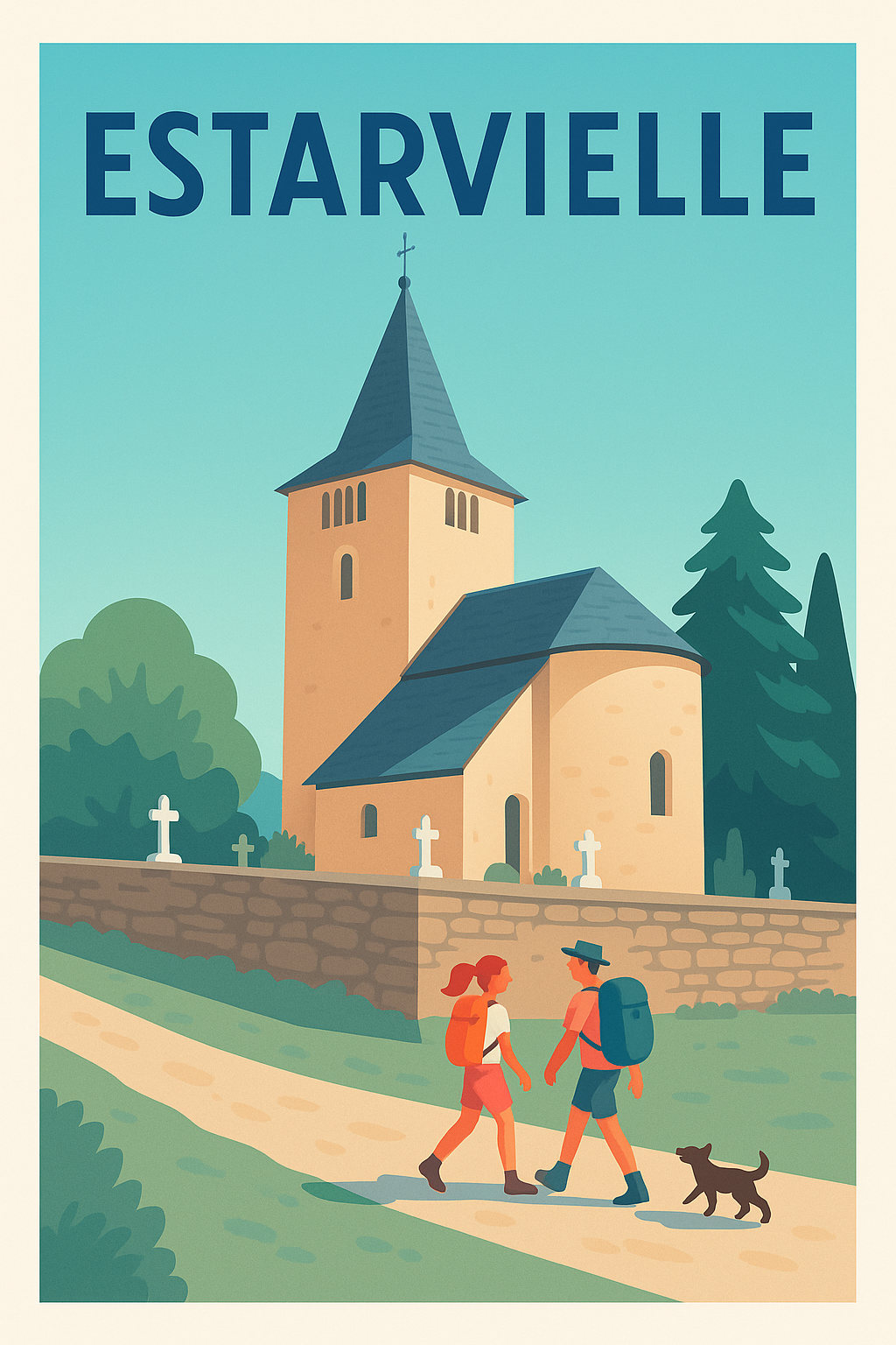 Affiche de Estarvielle - Balade bucolique au cœur du village