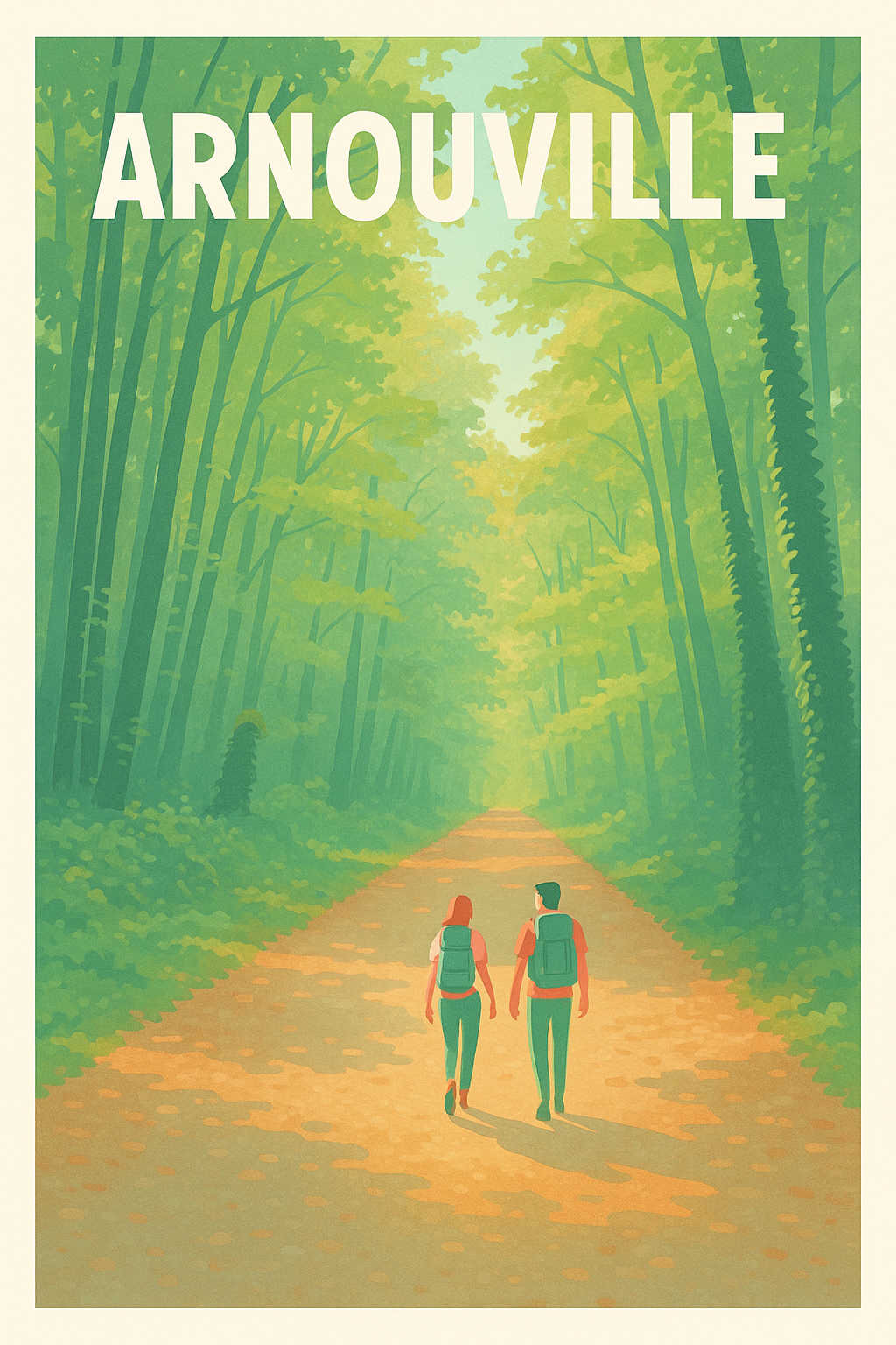 Affiche de Arnouville - Promenade en Forêt Apaisante