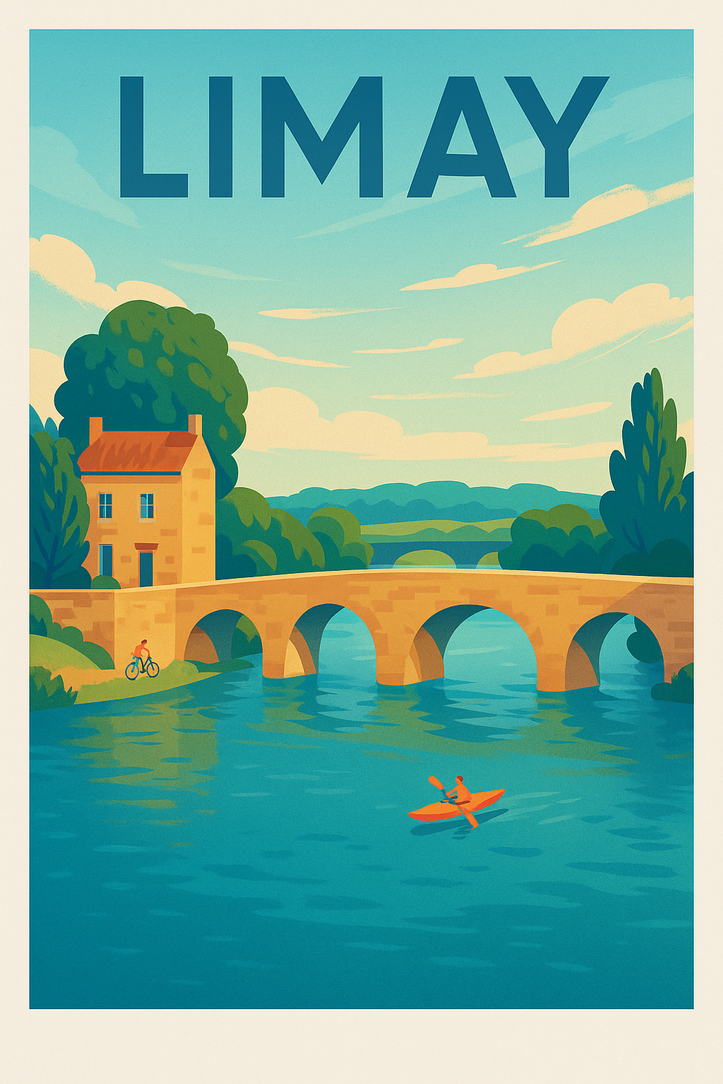 Affiche de Limay - Sérénité au fil de l'eau