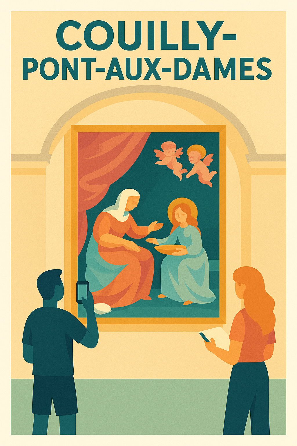 Affiche de Couilly-Pont-aux-Dames - L'art à portée de main