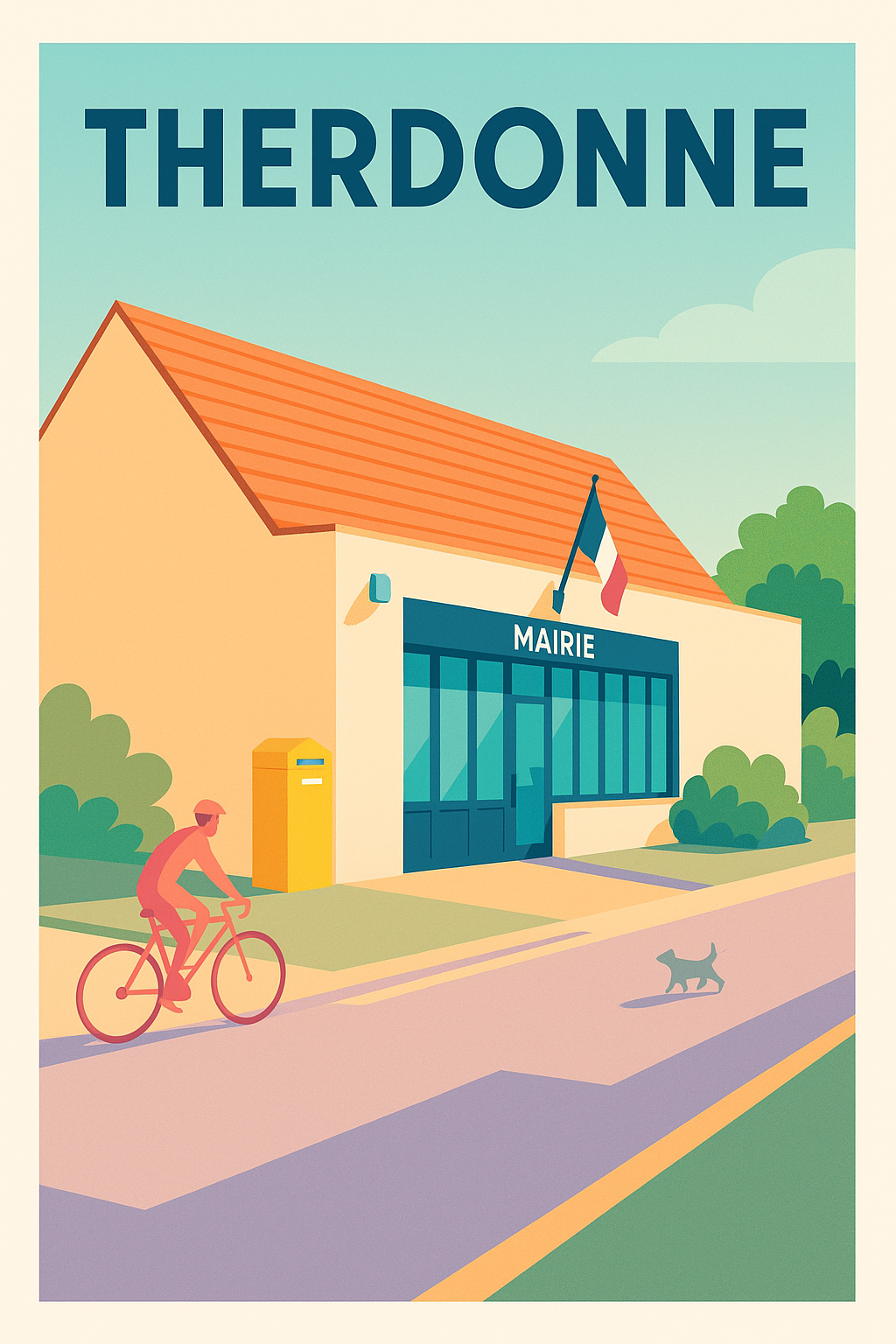 Affiche de Therdonne - Ambiance paisible et charme local