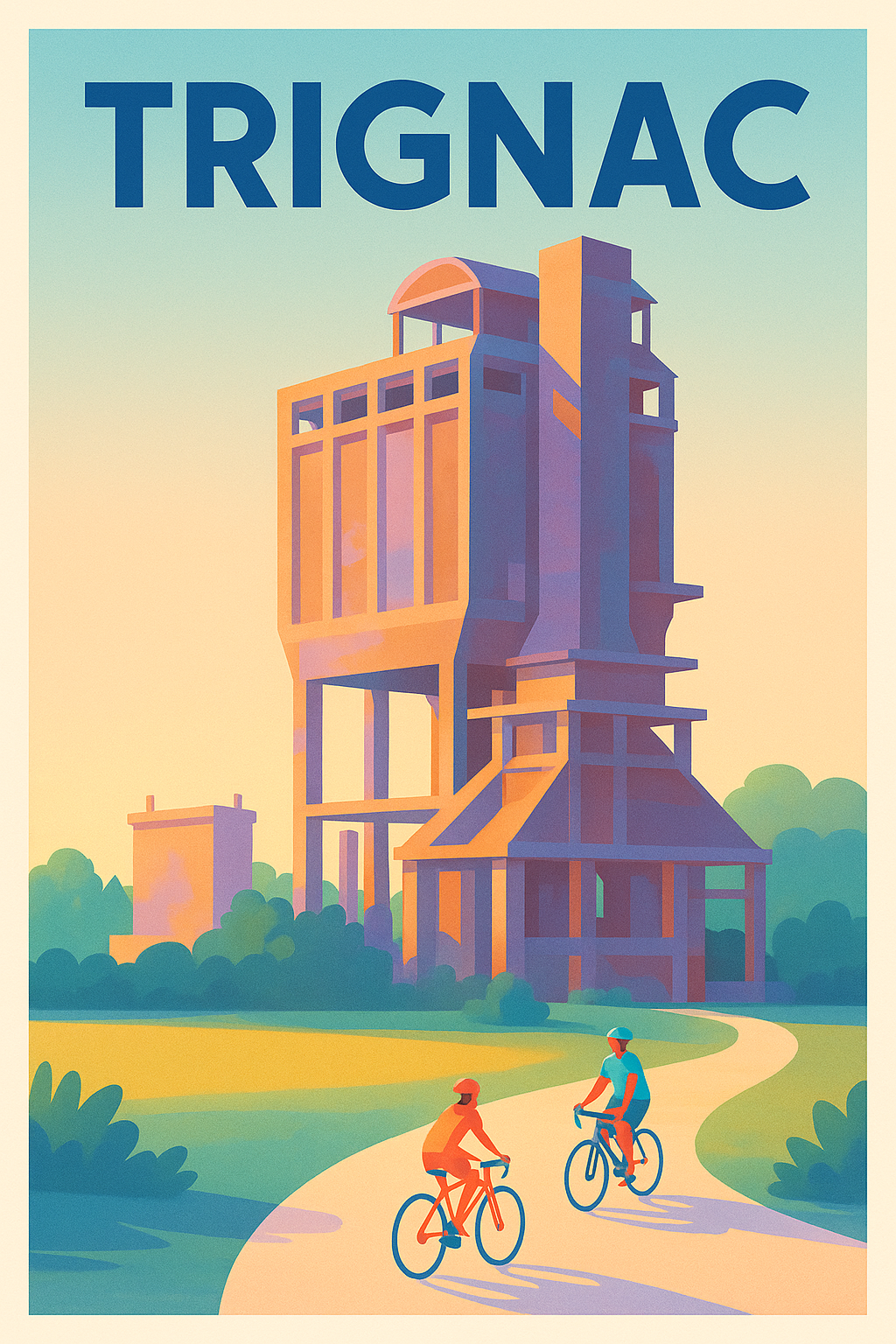 Affiche de Trignac - Flânerie à vélo au cœur d'une architecture unique