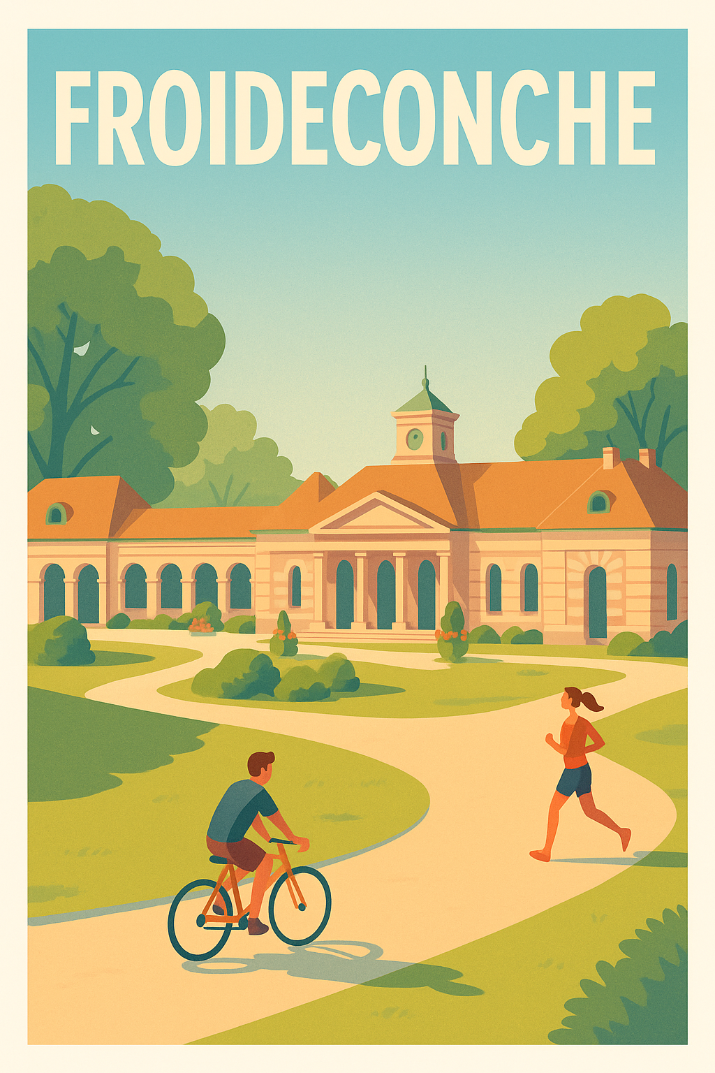 Affiche de Froideconche - Un havre de tranquillité et de nature