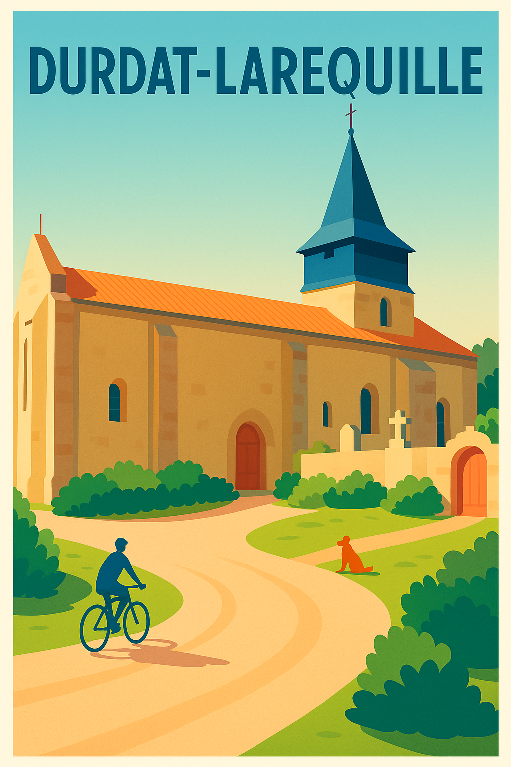 Affiche de Durdat-Larequille - Charme bucolique et traditions locales