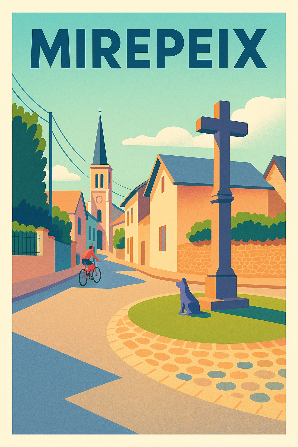 Affiche de Mirepeix - Charme et sérénité au cœur du village