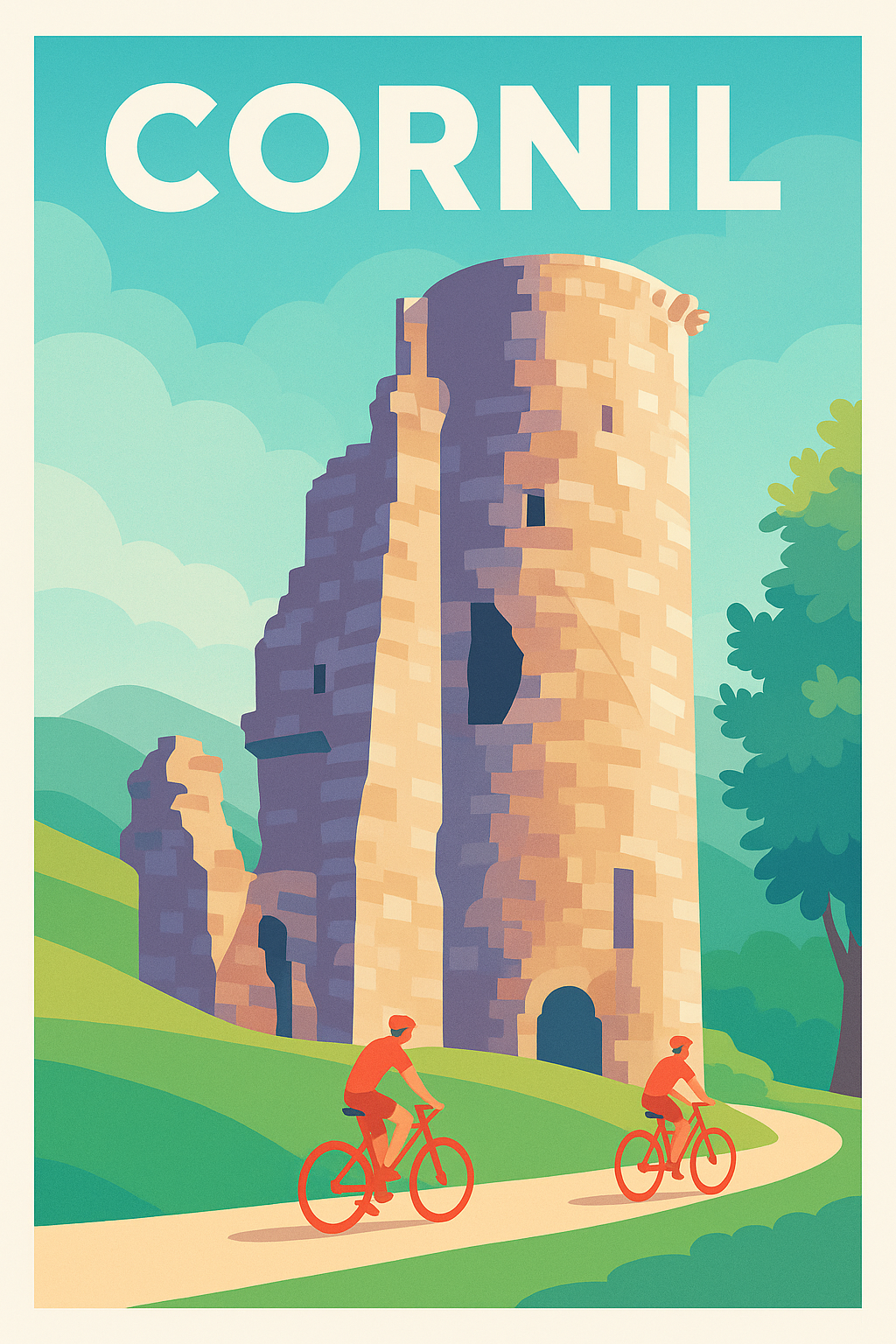 Affiche de Cornil - Découvrez l'authenticité au cœur de la nature