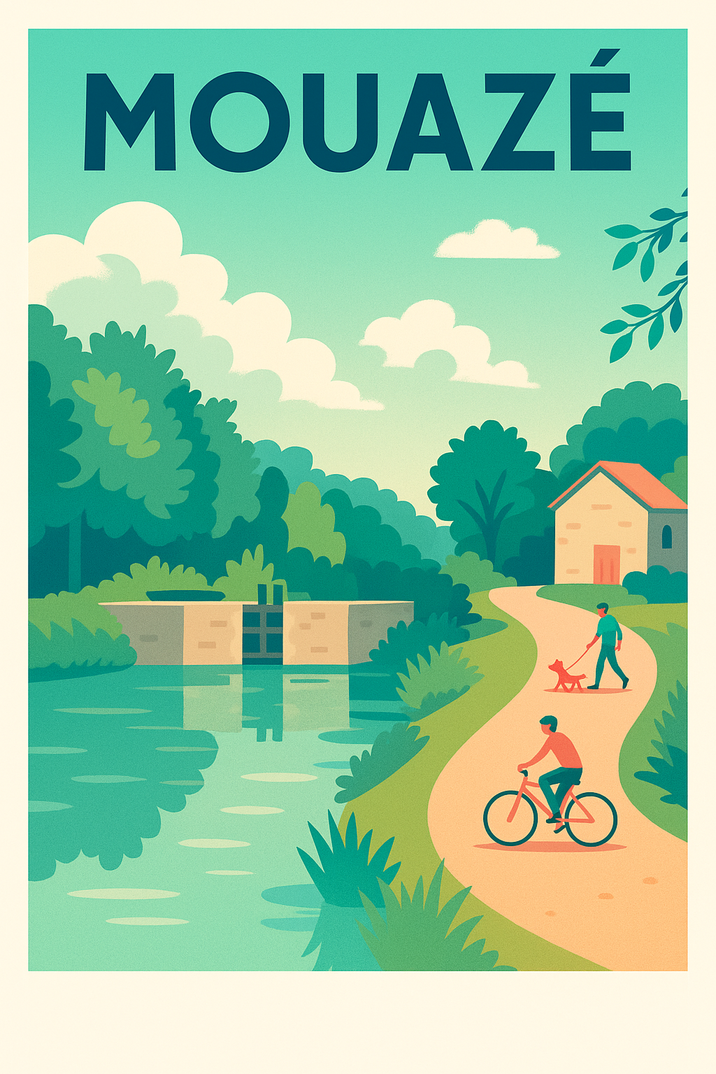 Affiche de Mouazé - L'évasion verte au cœur de la nature