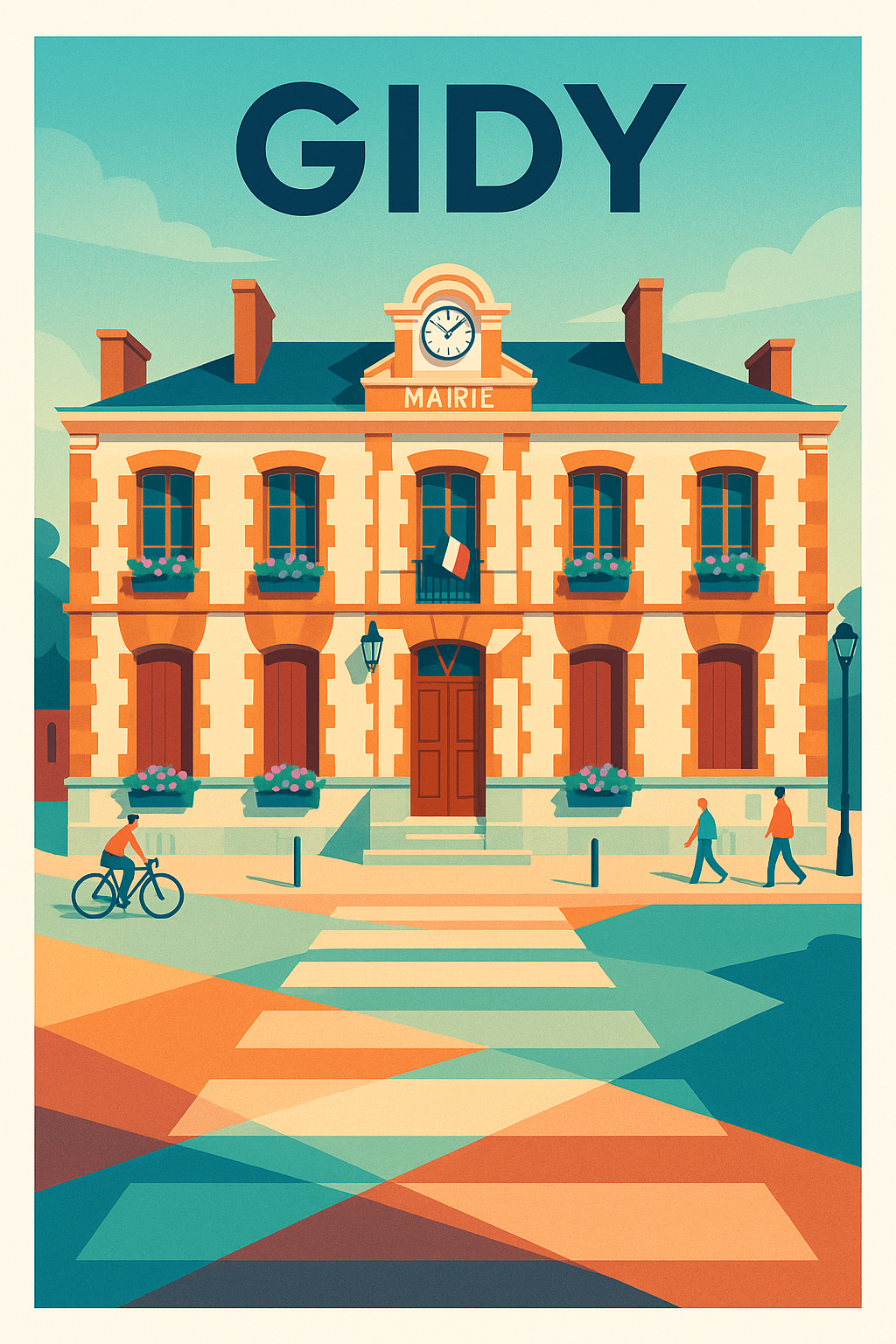 Affiche de Gidy - Charme et authenticité au cœur de la mairie