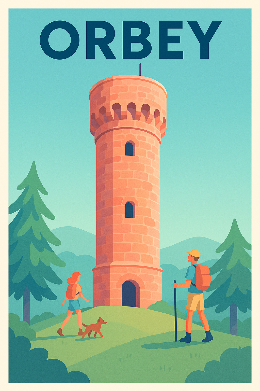 Affiche de Orbey - Escapade nature et patrimoine en Alsace