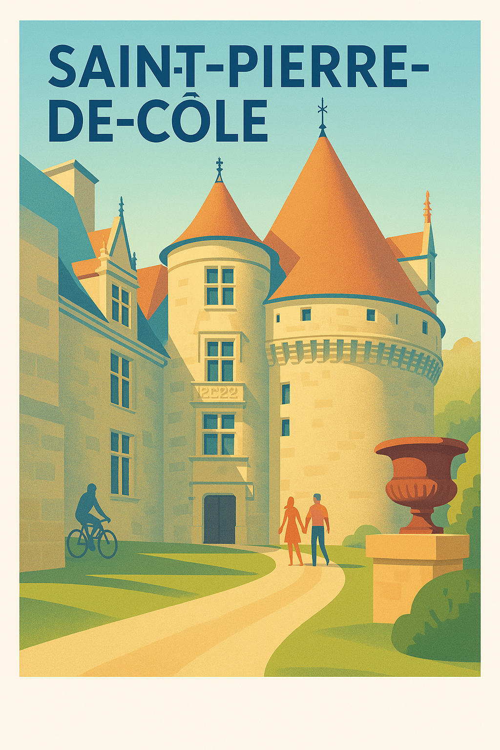 Affiche de Saint-Pierre-de-Côle - Charme et histoire au cœur du Périgord