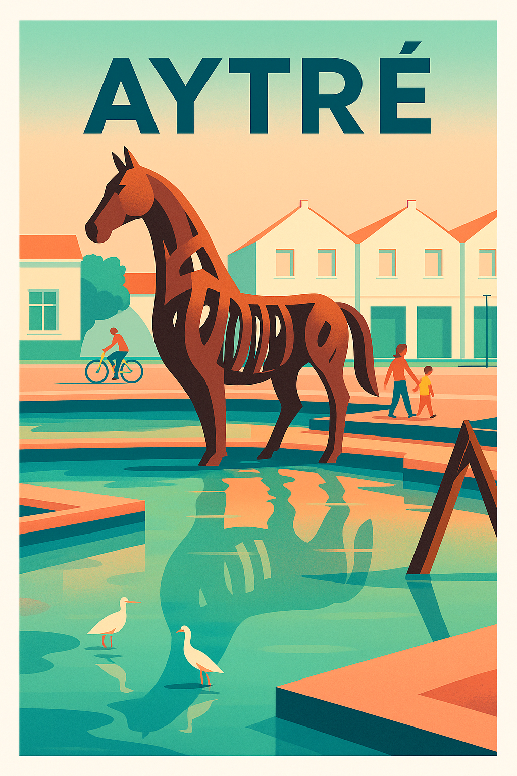 Affiche de Aytré - L'art contemporain au cœur de la ville