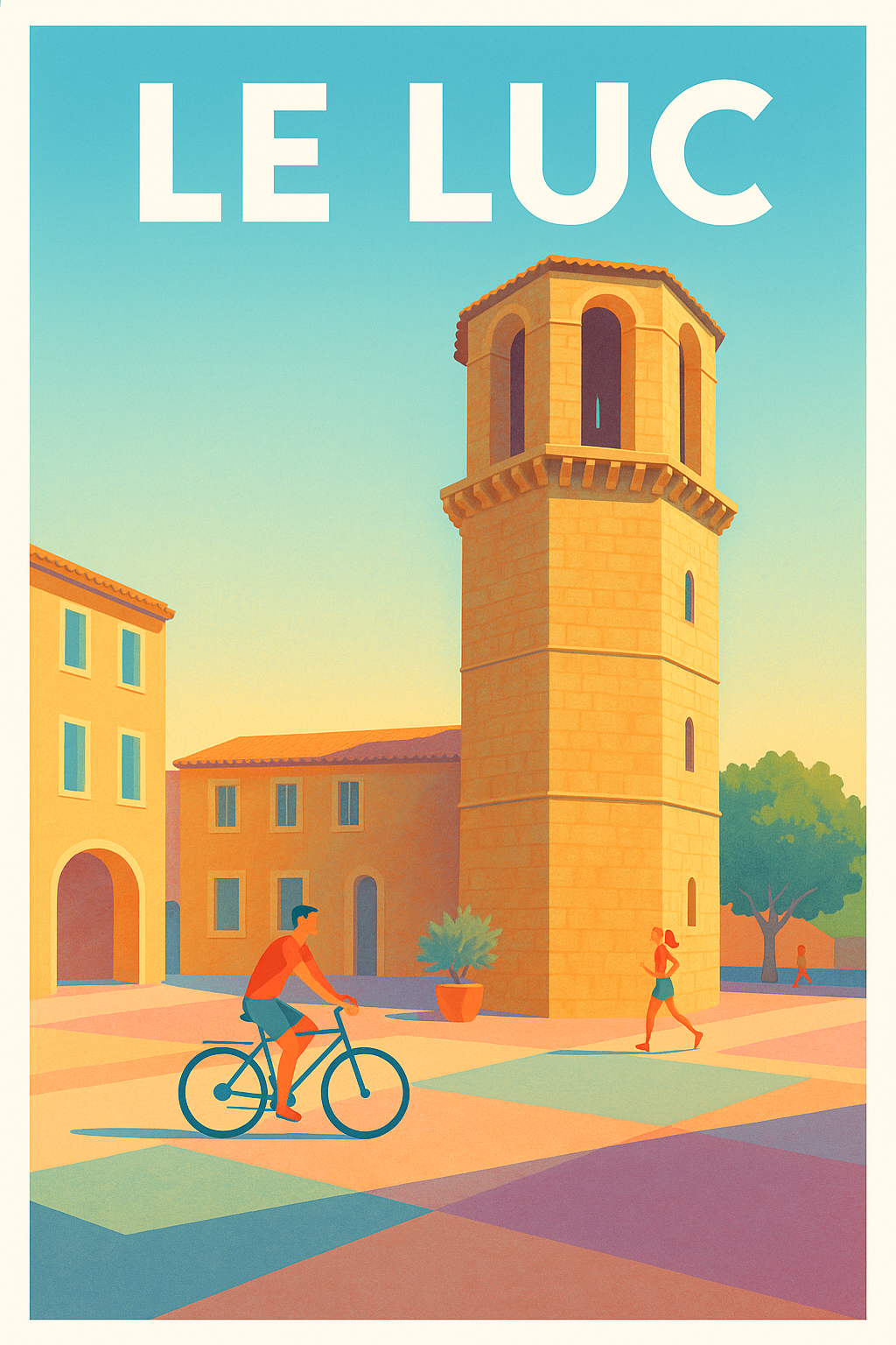 Affiche de Le Luc - Charme et lumière au cœur du village