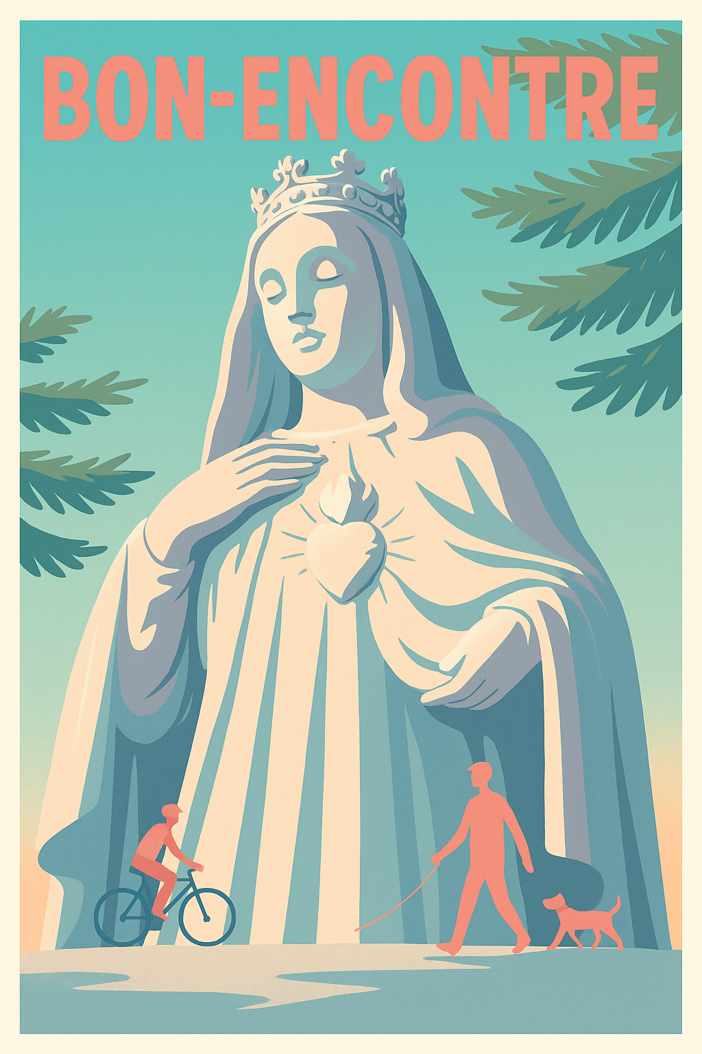 Affiche de Bon-Encontre - Harmonie et Sérénité au Cœur de la Ville