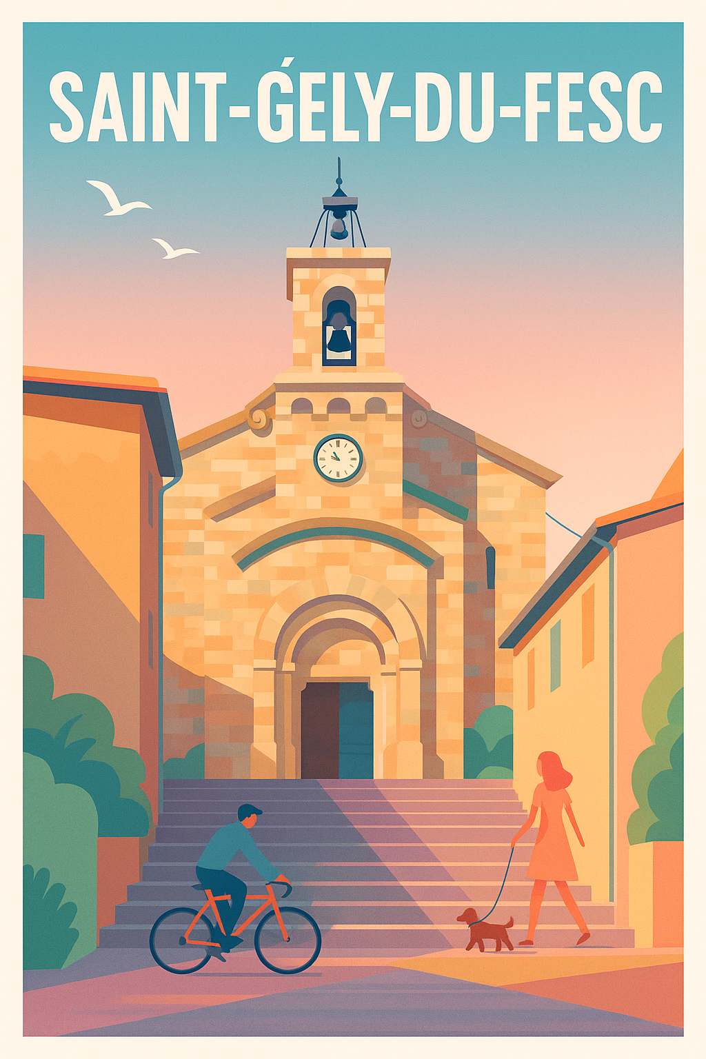 Affiche de Saint-Gély-du-Fesc - Charme et douceur méridionale