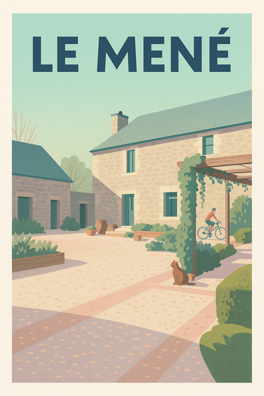 Affiche de Le Mené - Charme et Sérénité Campagnarde