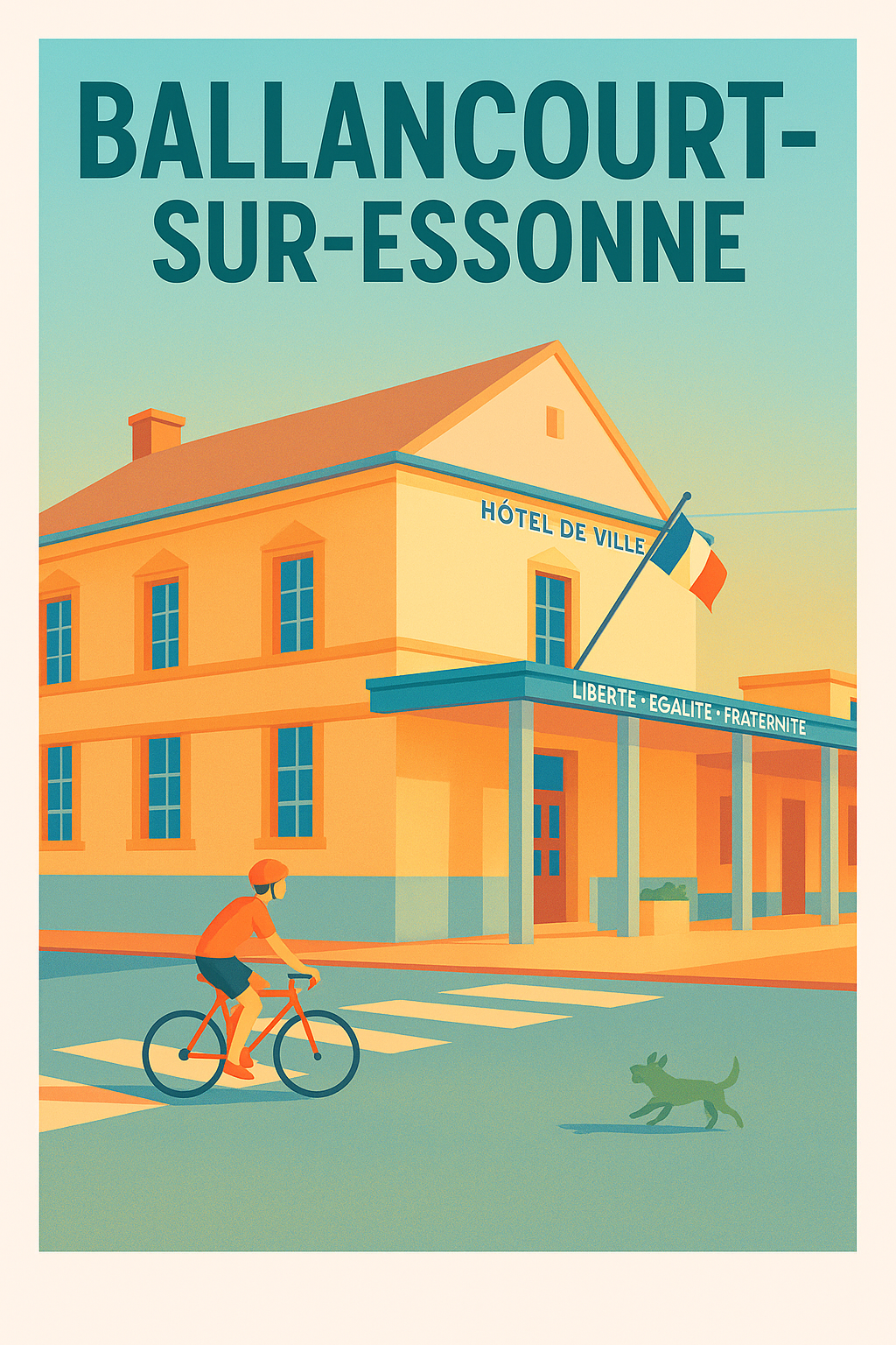 Affiche de Ballancourt-sur-Essonne - Charme et sérénité au cœur de la ville