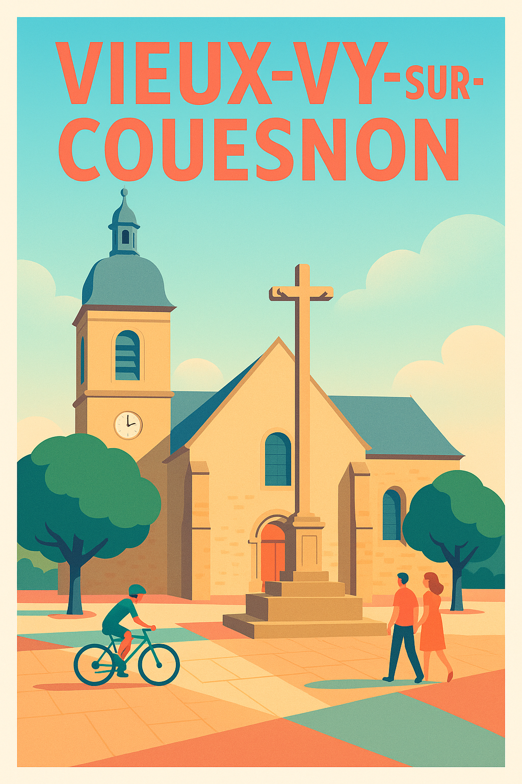 Affiche de Vieux-Vy-sur-Couesnon - Charme authentique et douceur de vivre