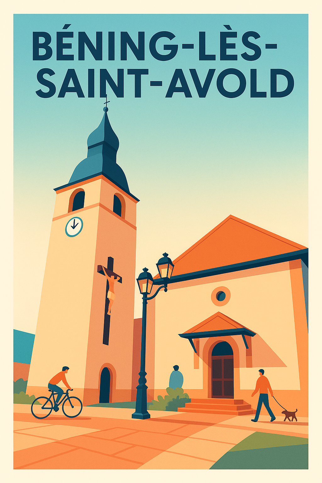Affiche de Béning-lès-Saint-Avold - Charme et Sérénité au Cœur de la Moselle