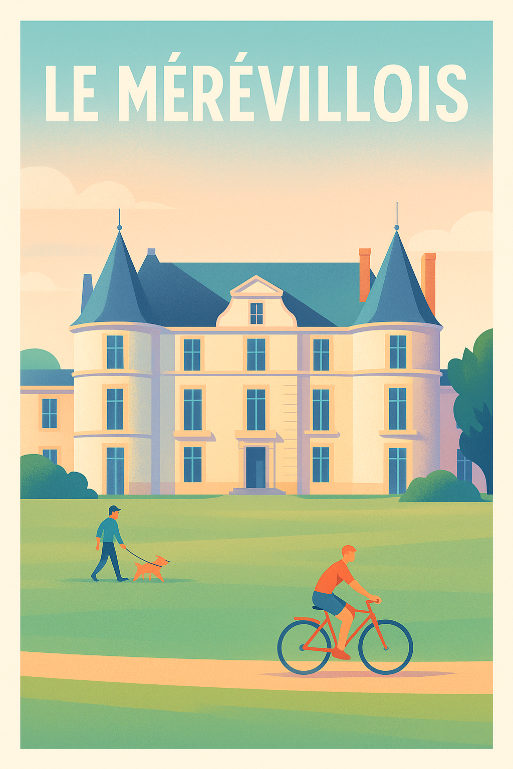 Affiche de Le Mérévillois - Élégance et sérénité au cœur de la nature