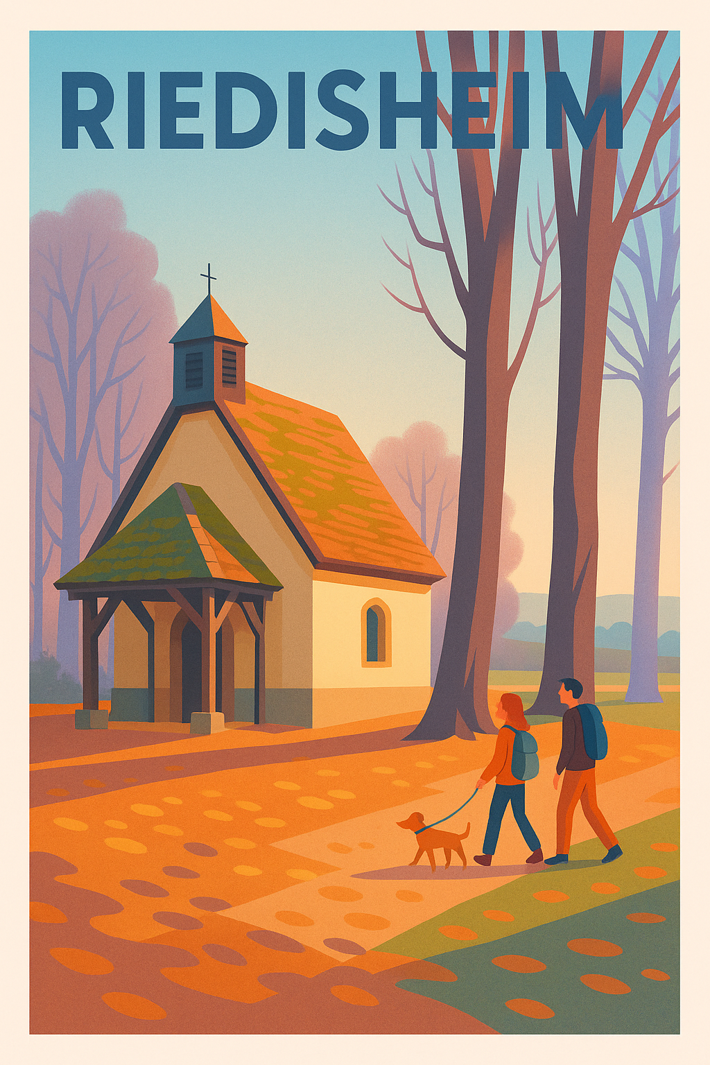 Affiche de Riedsheim - Promenade automnale paisible