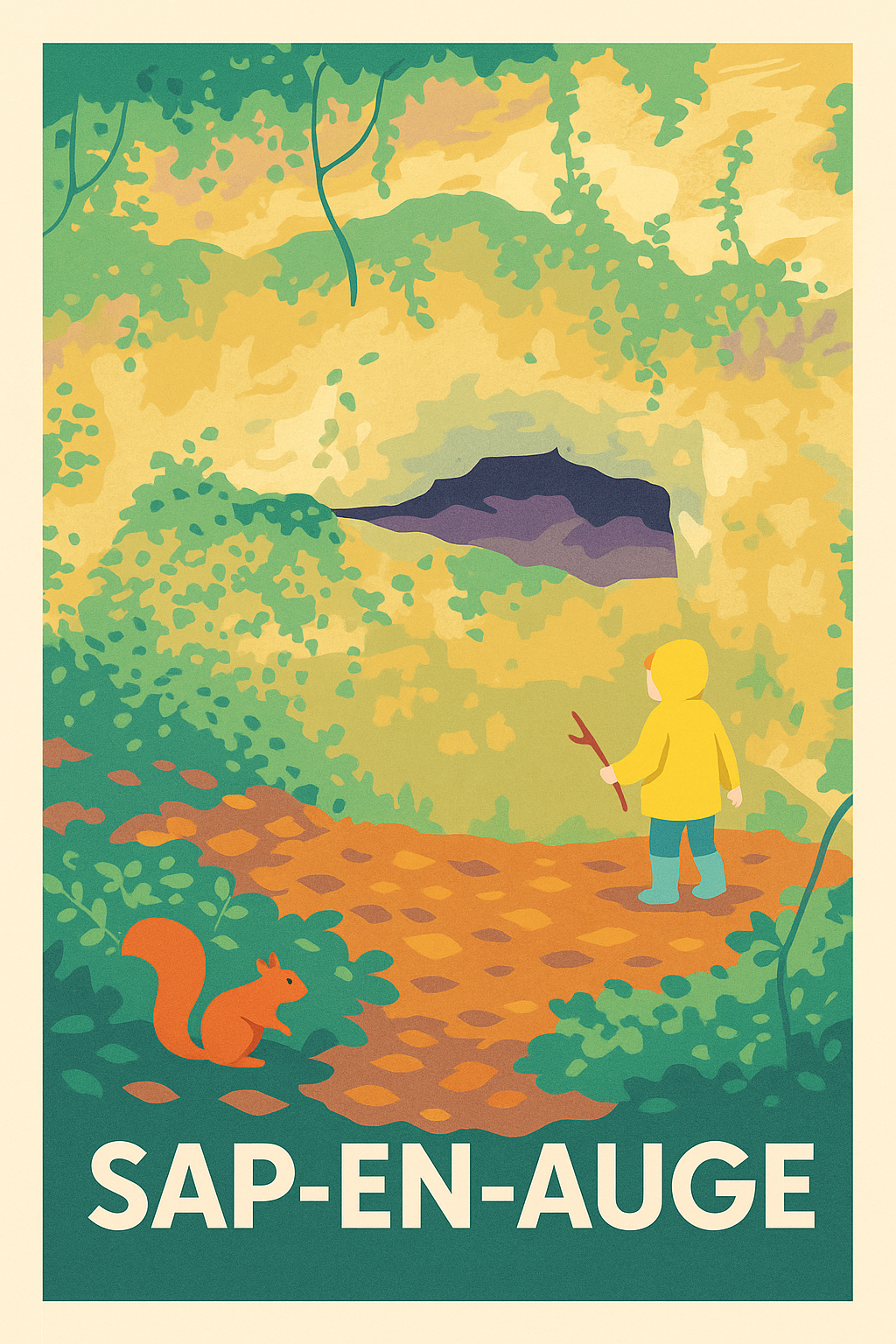 Affiche de Sap-en-Auge - L'émerveillement au cœur de la nature