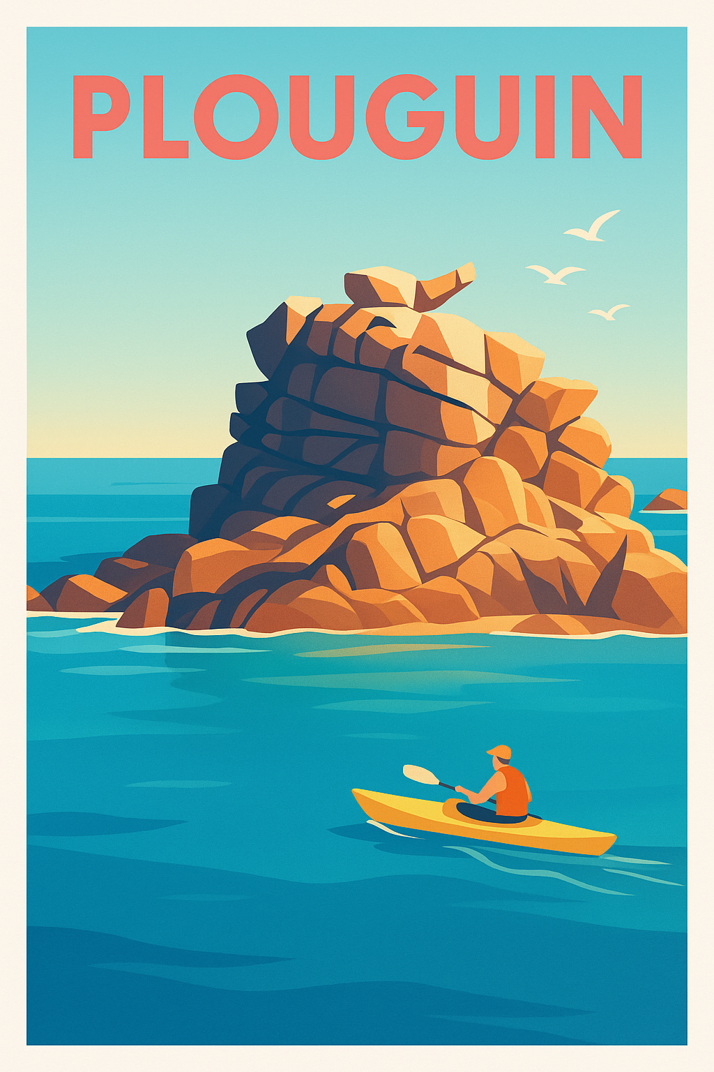 Affiche de Plouguin - Aventure et sérénité au fil de l'eau