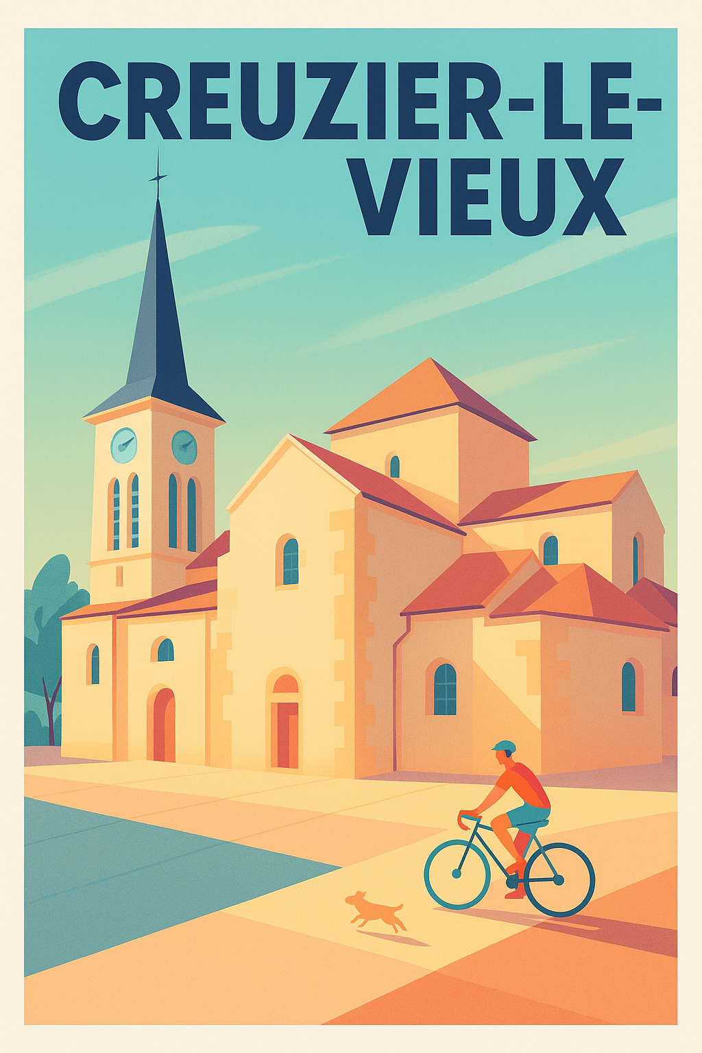 Affiche de Creuzier-le-Vieux - Charme et sérénité au cœur de l'Allier