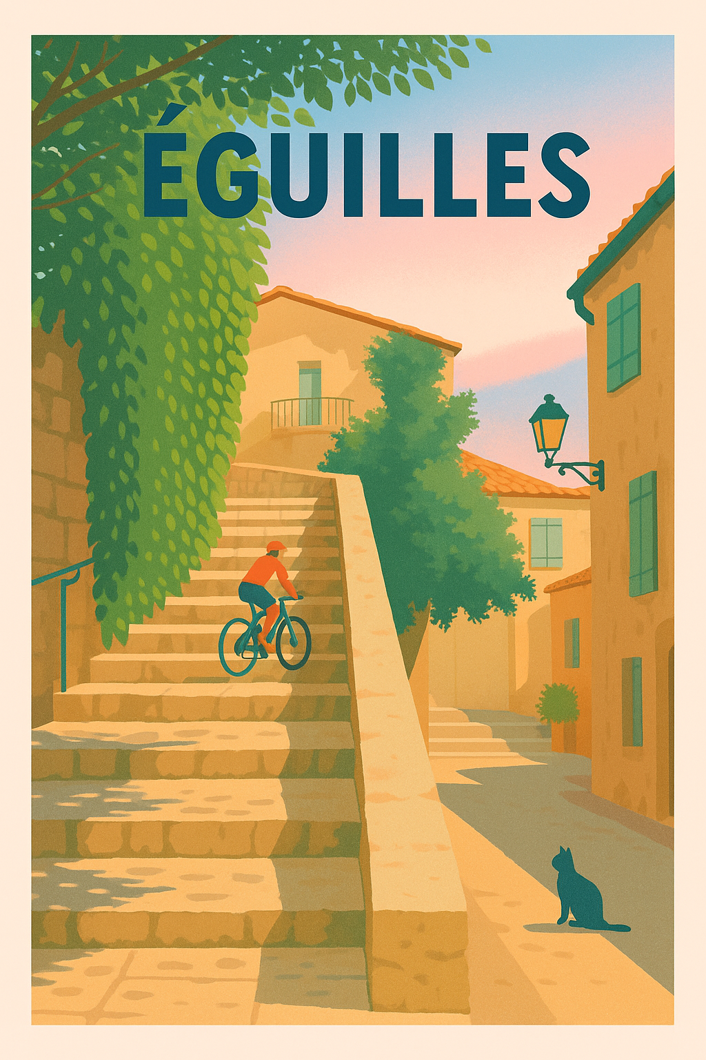 Affiche de Éguilles - Charme et douceur provençale