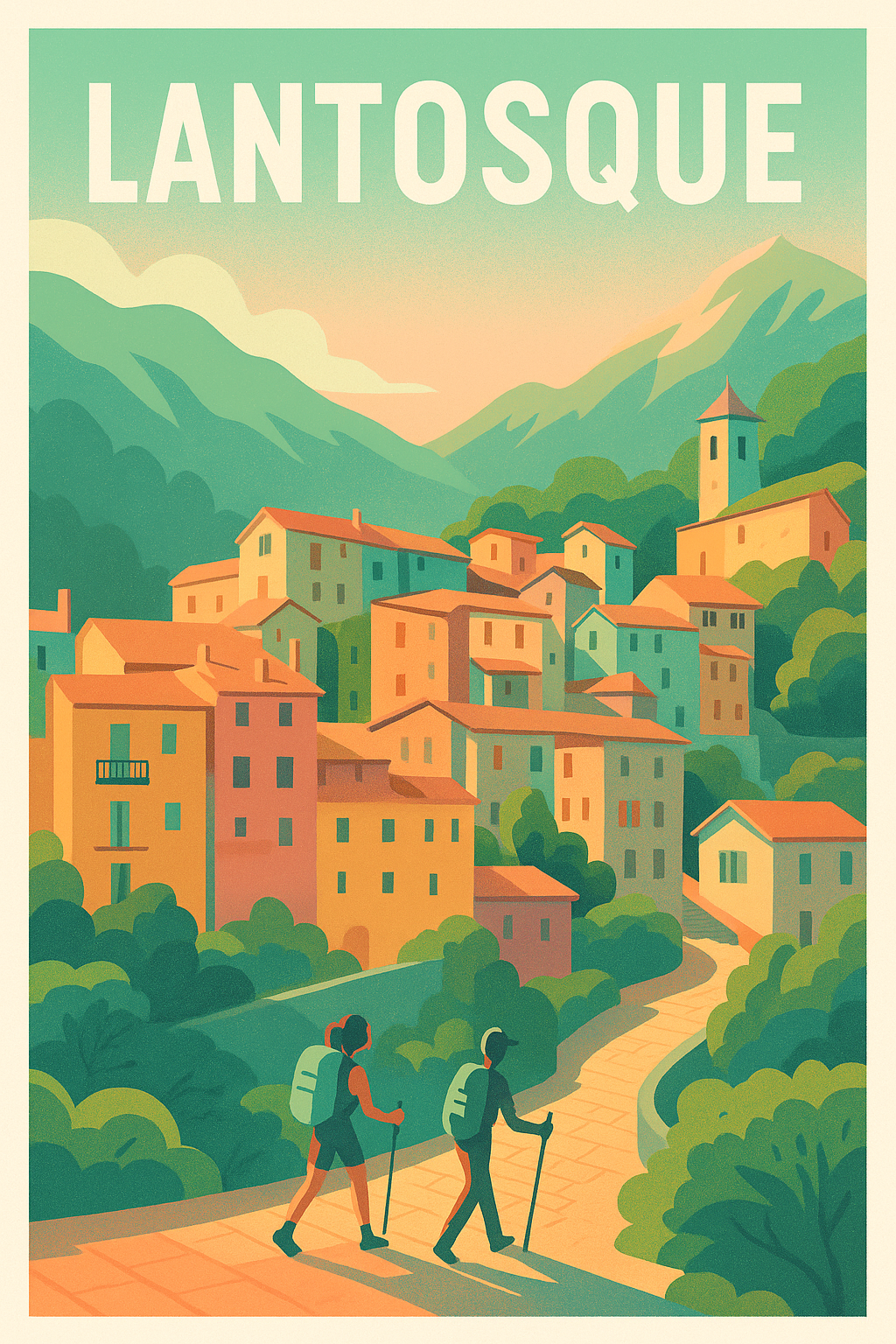 Affiche de Lantosque - Escapade nature au cœur des montagnes