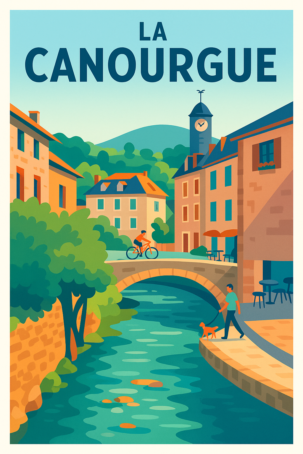 Affiche de La Canourgue - Charme et sérénité au cœur de la nature