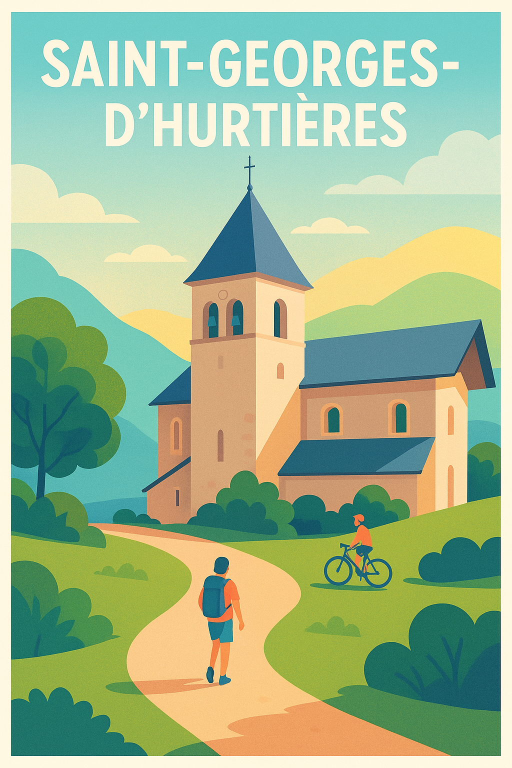 Affiche de Saint-Georges-d'Hurtières - Escapade au cœur des montagnes