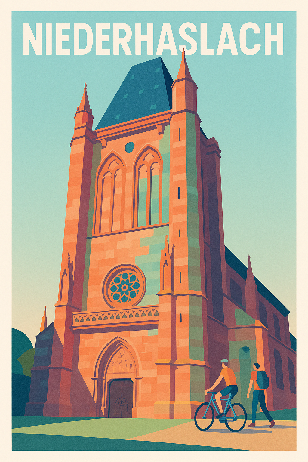 Affiche de Niederhaslach - L'élégance gothique au cœur de l'Alsace