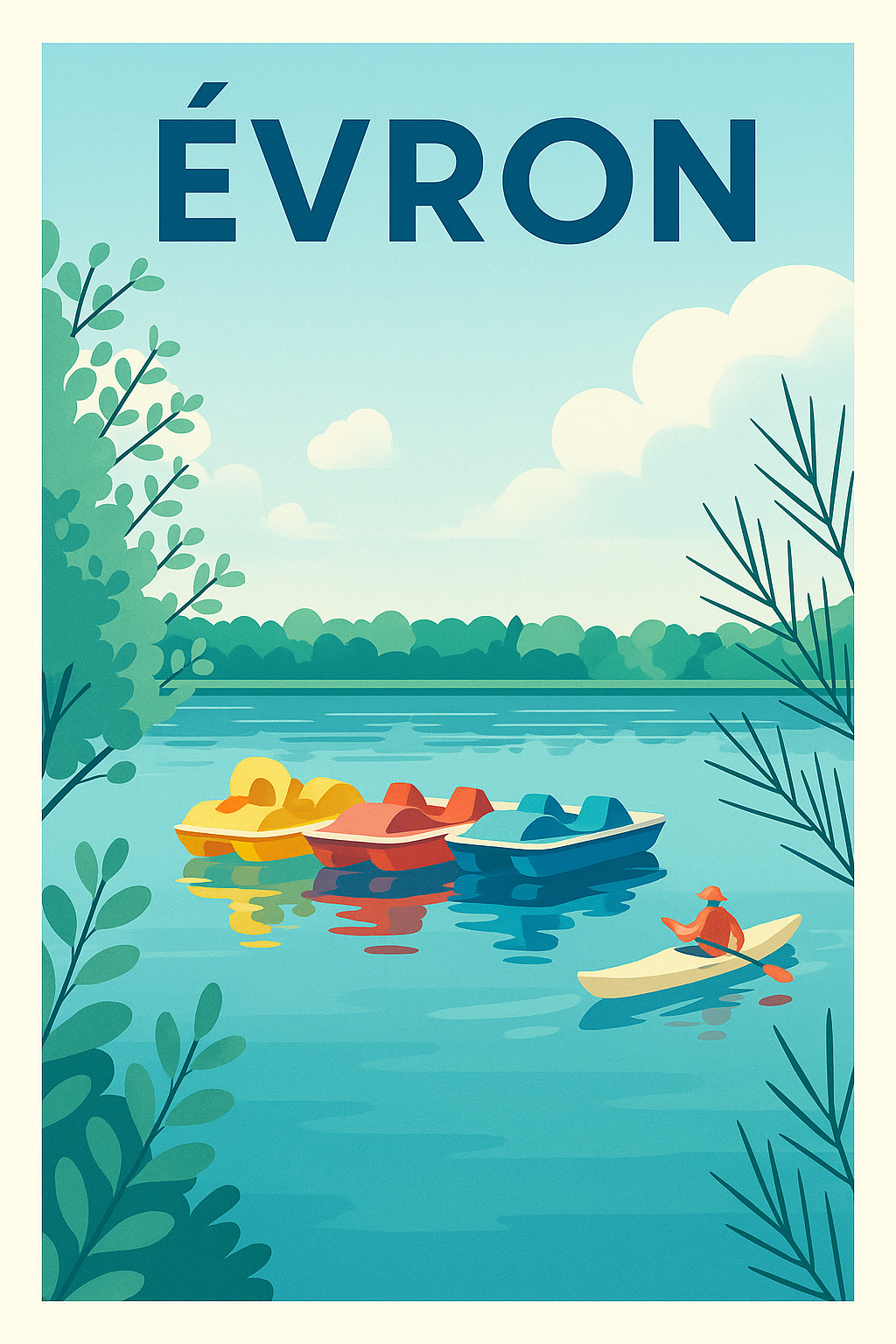 Affiche de Évron - Évasion au fil de l'eau