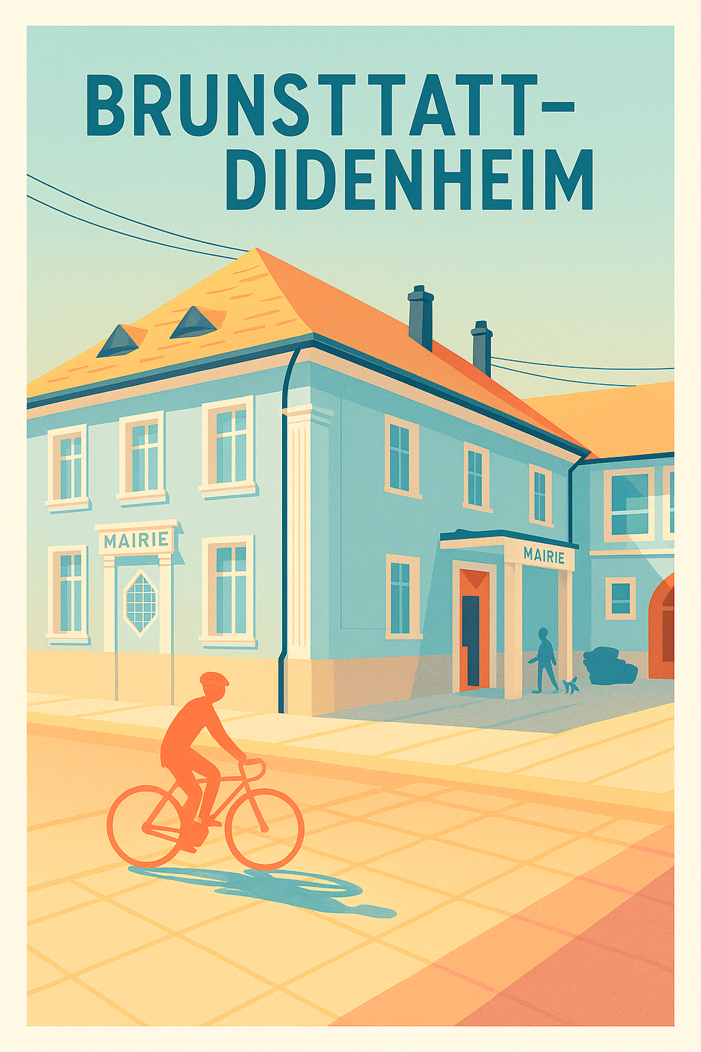 Affiche de Brunstatt-Didenheim - Charme et douceur de vie à la mairie