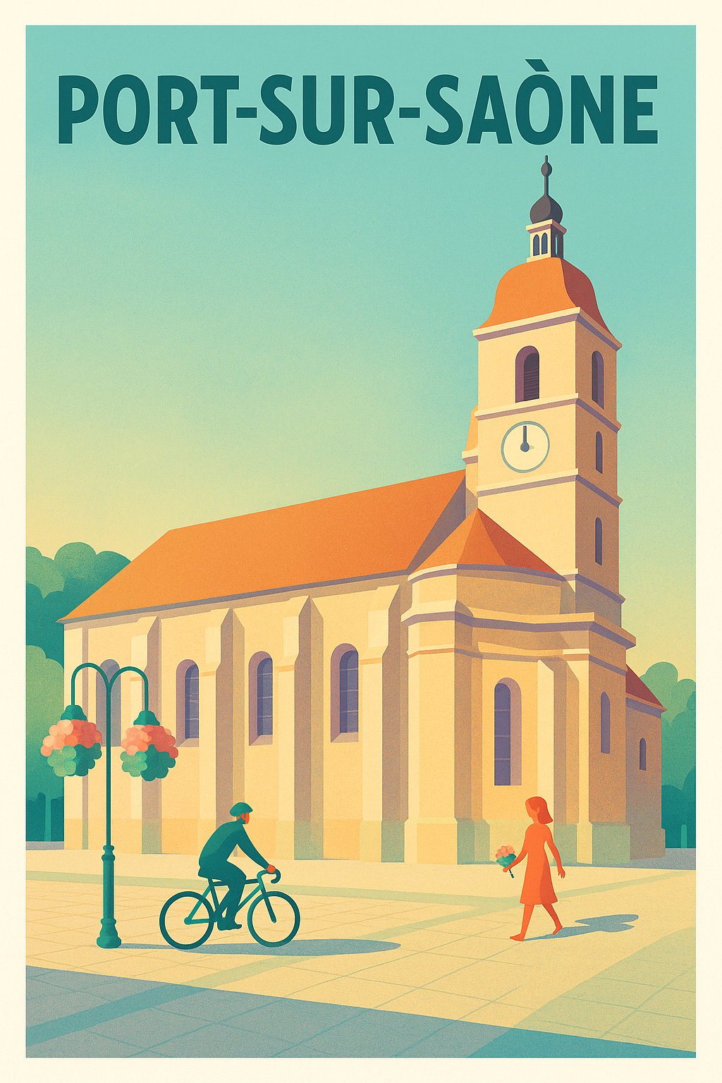 Affiche de Port-sur-Saône - Charme et Sérénité au Cœur de la Ville