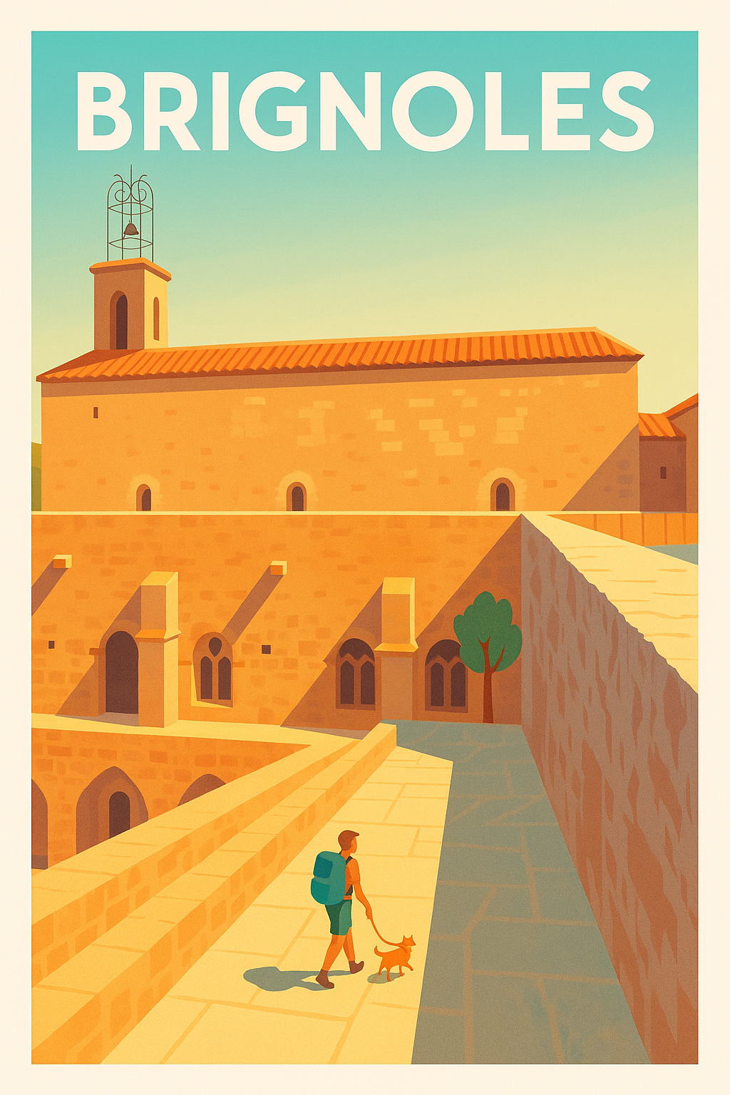 Affiche de Brignoles - Balade ensoleillée au cœur du patrimoine