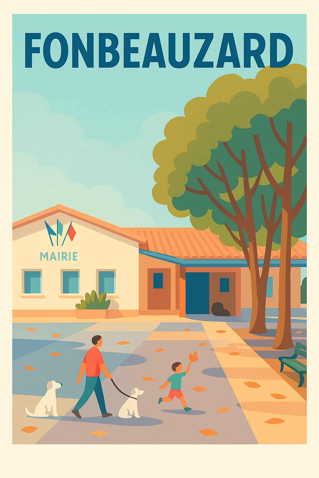 Affiche de Fonbeauzard - L'Esprit de la Vie Locale