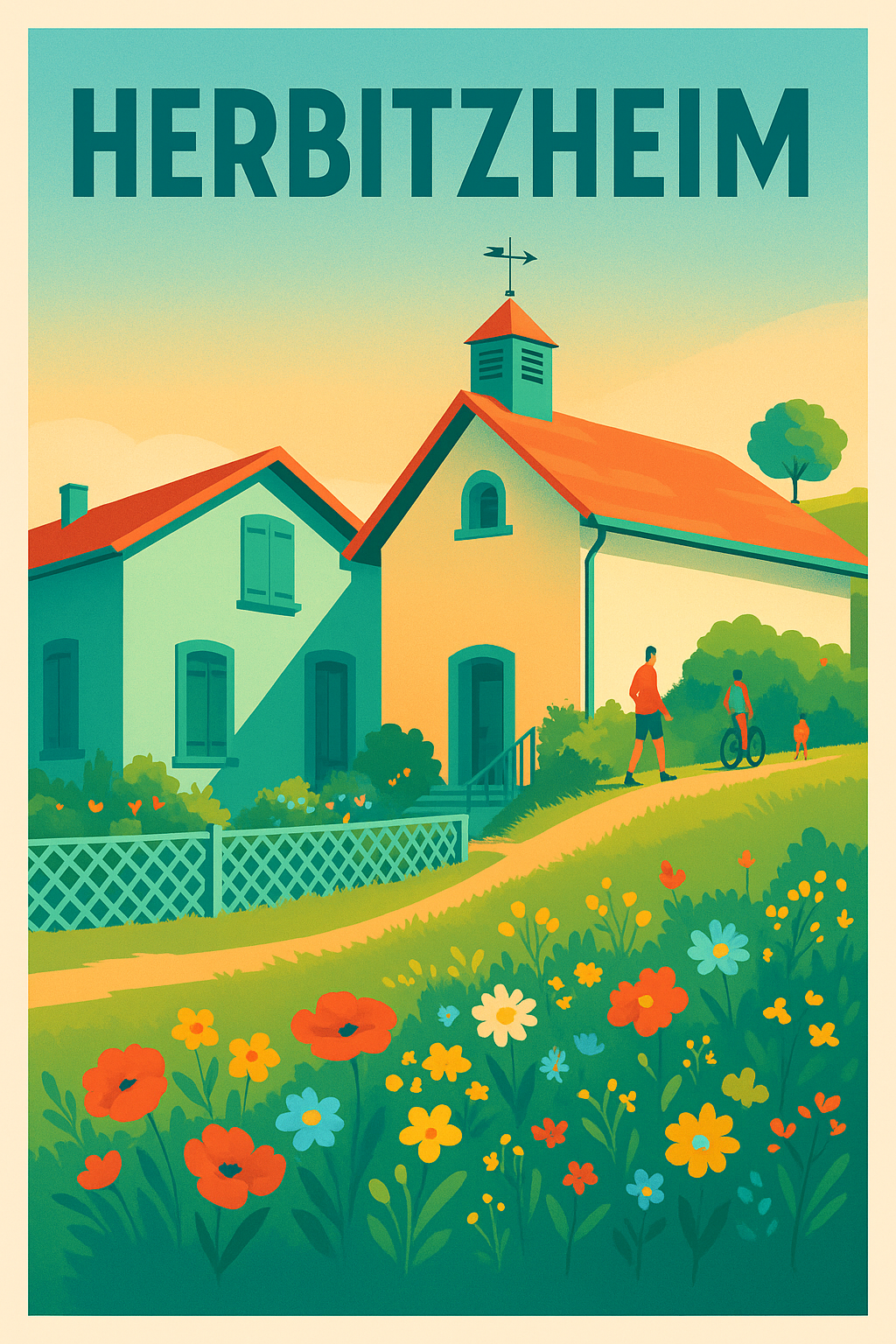 Affiche de Herbitzheim - Un havre de paix champêtre
