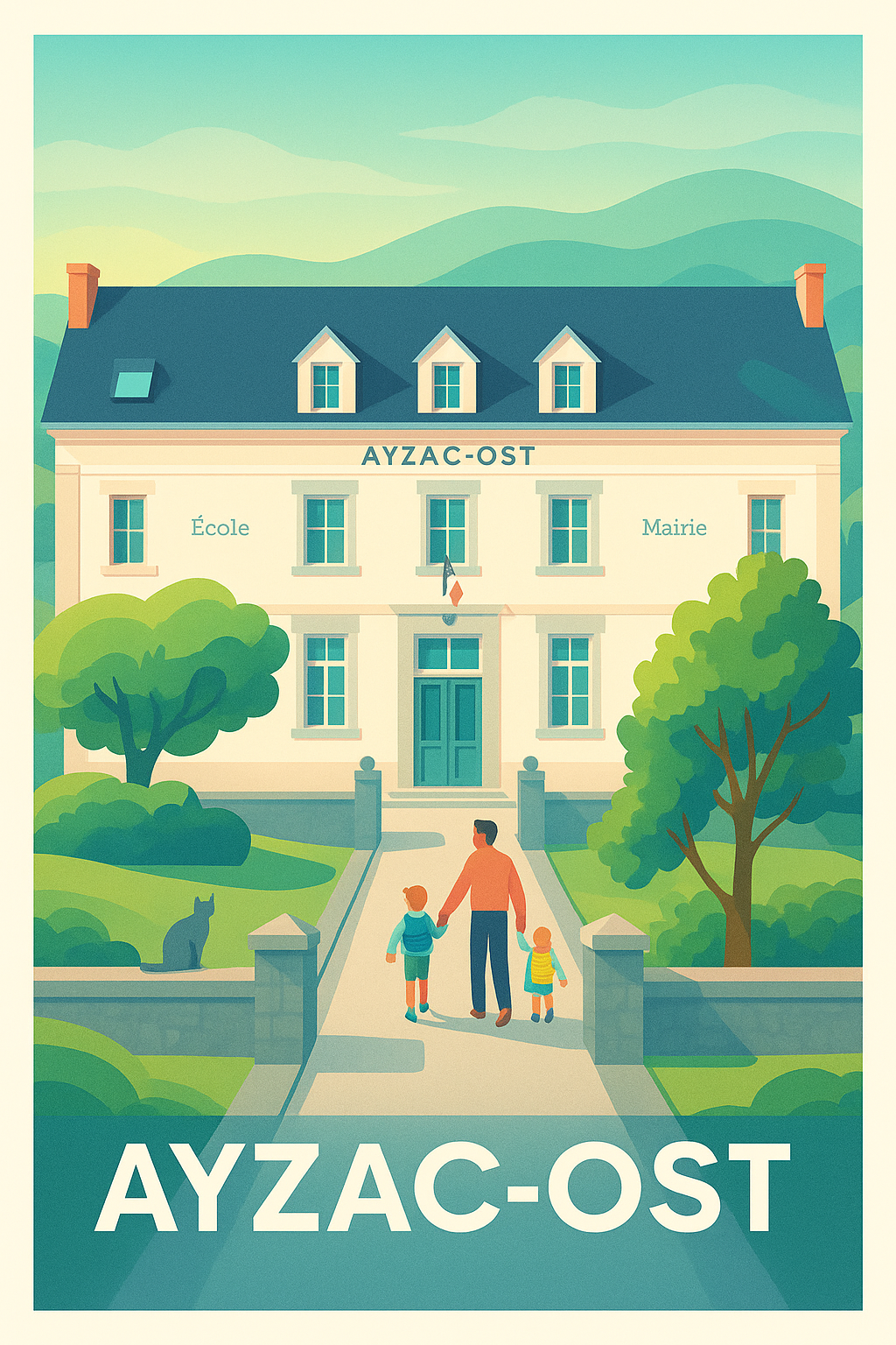 Affiche de Ayzac-Ost - Charmante sérénité pyrénéenne