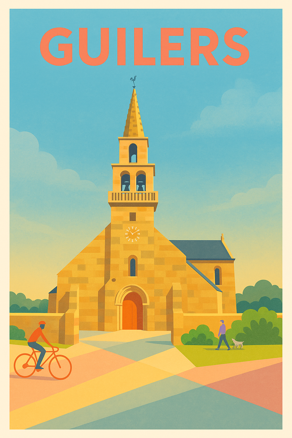 Affiche de Guilers - Charme et sérénité au cœur du village