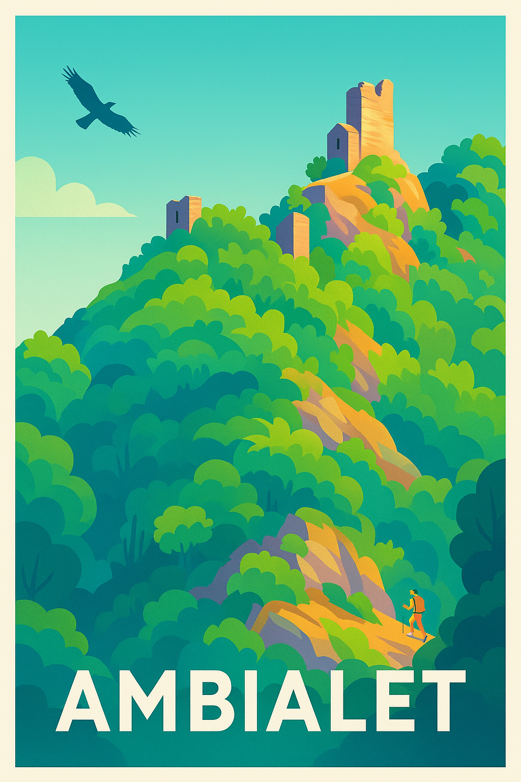 Affiche de Ambialet - L'appel de la nature préservée