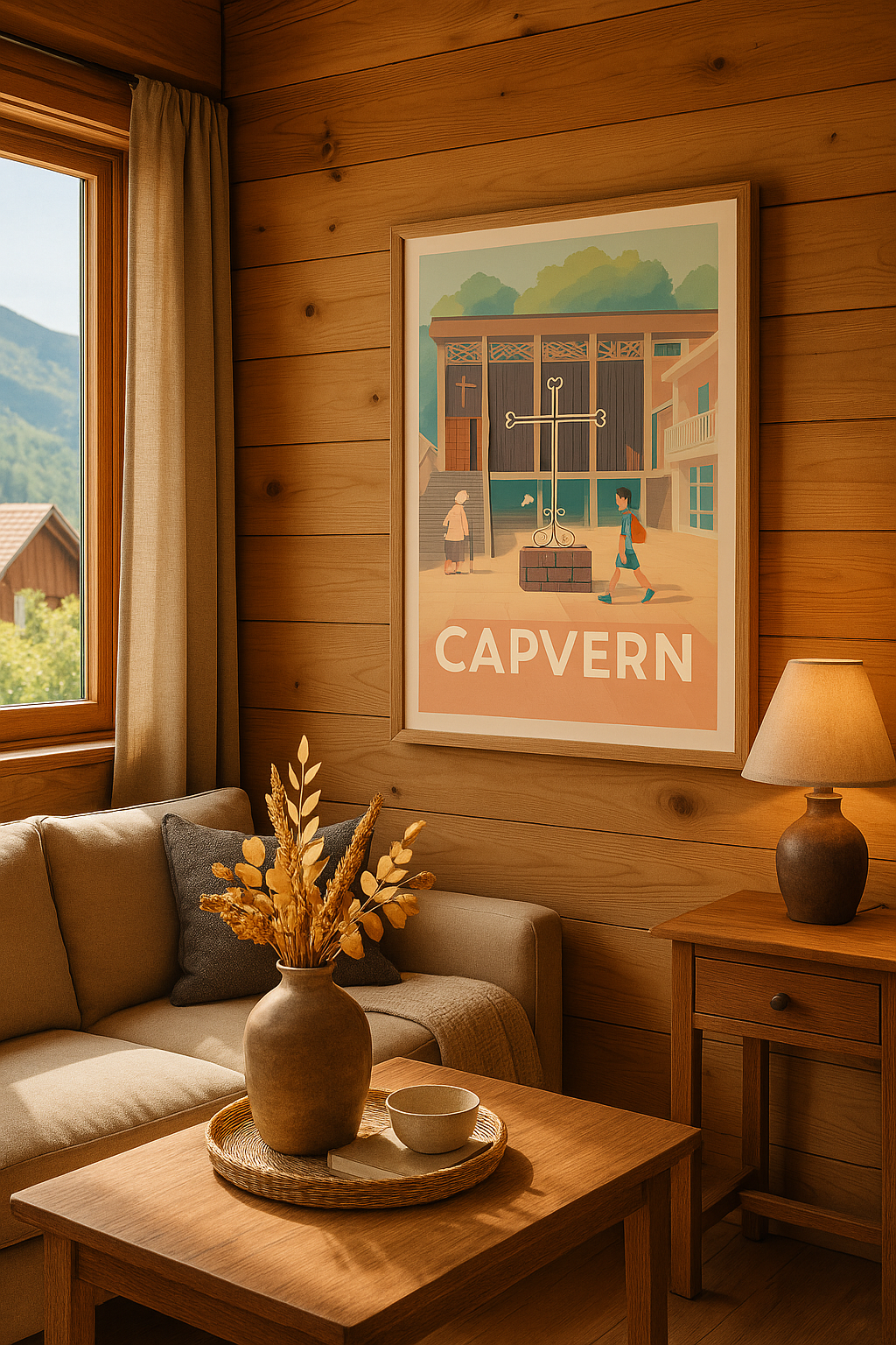 Mise en situation Affiche de Capvern - Charme et sérénité au cœur du village