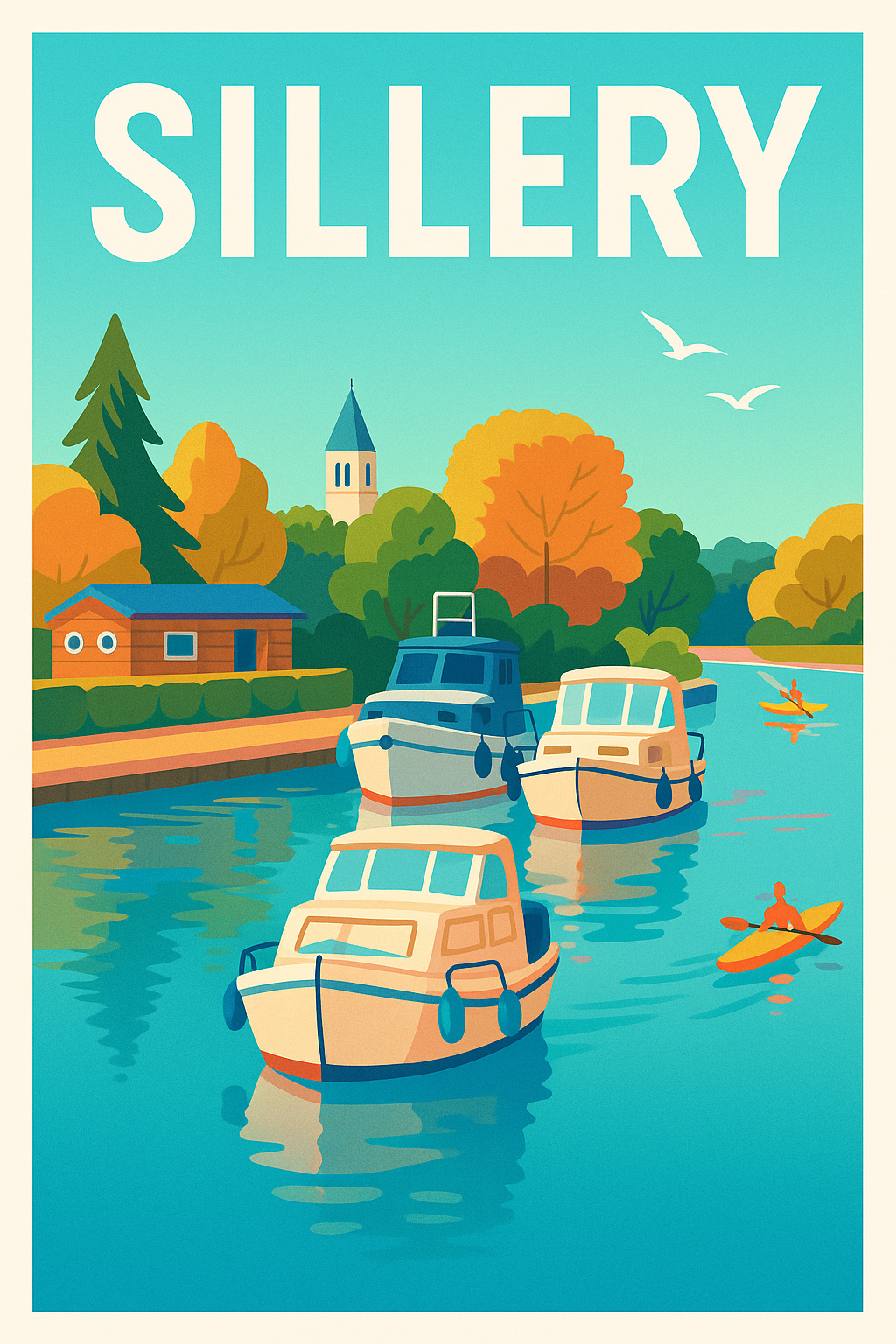 Affiche de Sillery - Évasion paisible au fil de l'eau