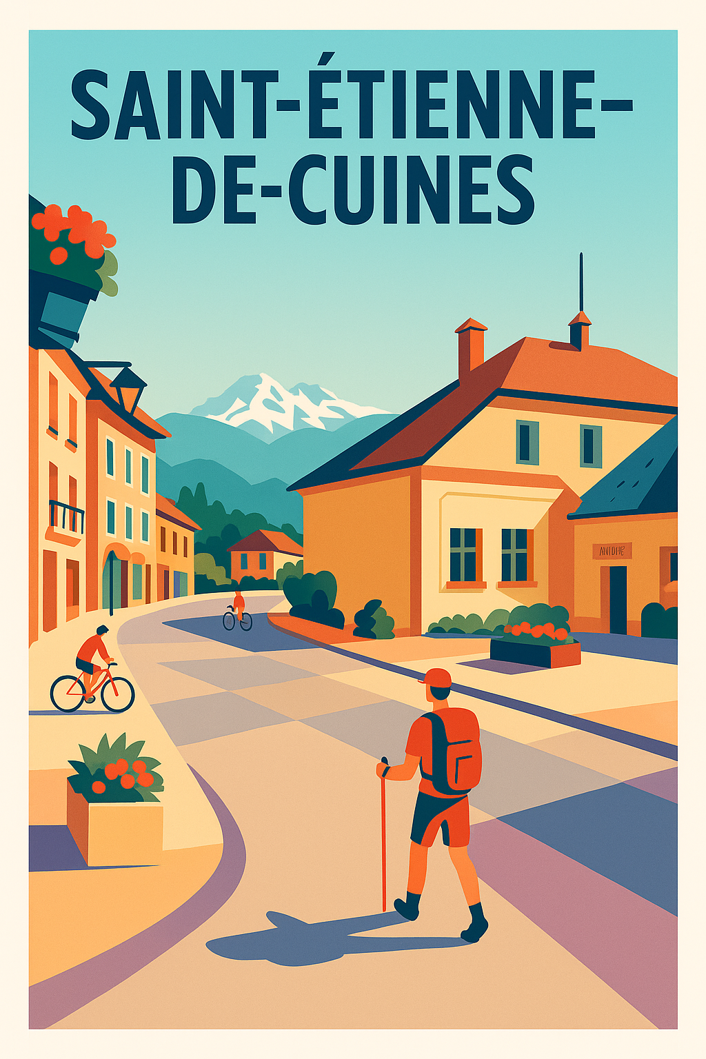 Affiche de Saint-Étienne-de-Cuines - Escapade alpine chaleureuse