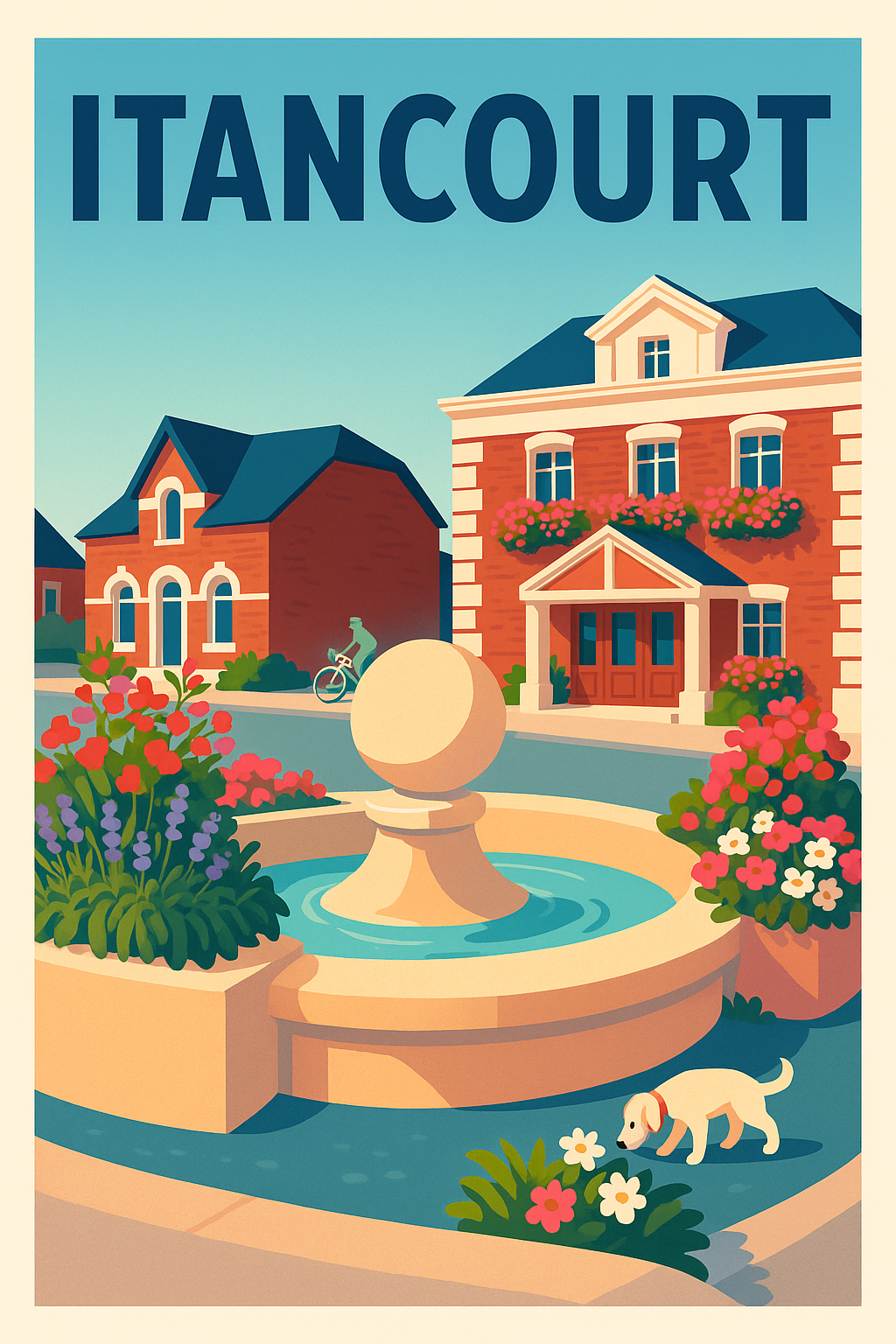 Affiche de Itancourt - Charme et quiétude au cœur de la ville