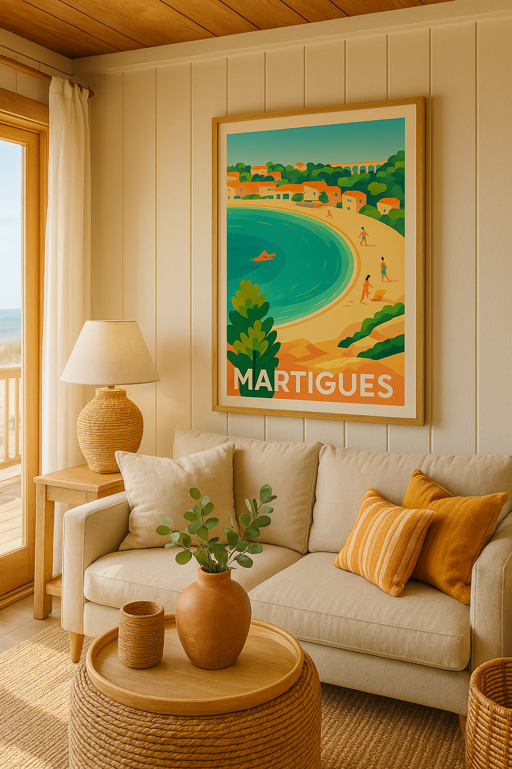 Mise en situation Affiche Martigues - L'évasion Méditerranéenne