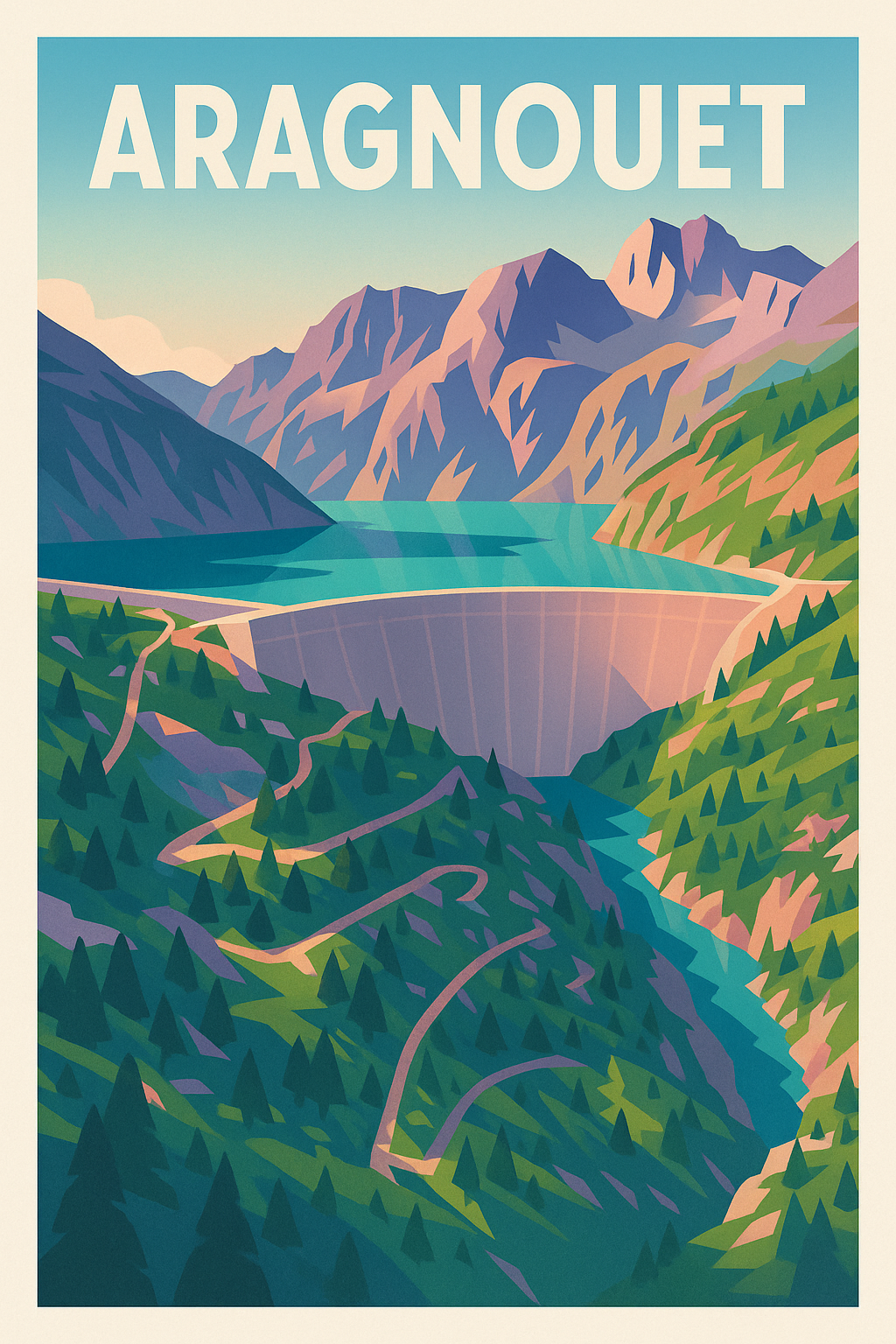 Affiche de Aragnouet - Escapade nature au cœur des Pyrénées