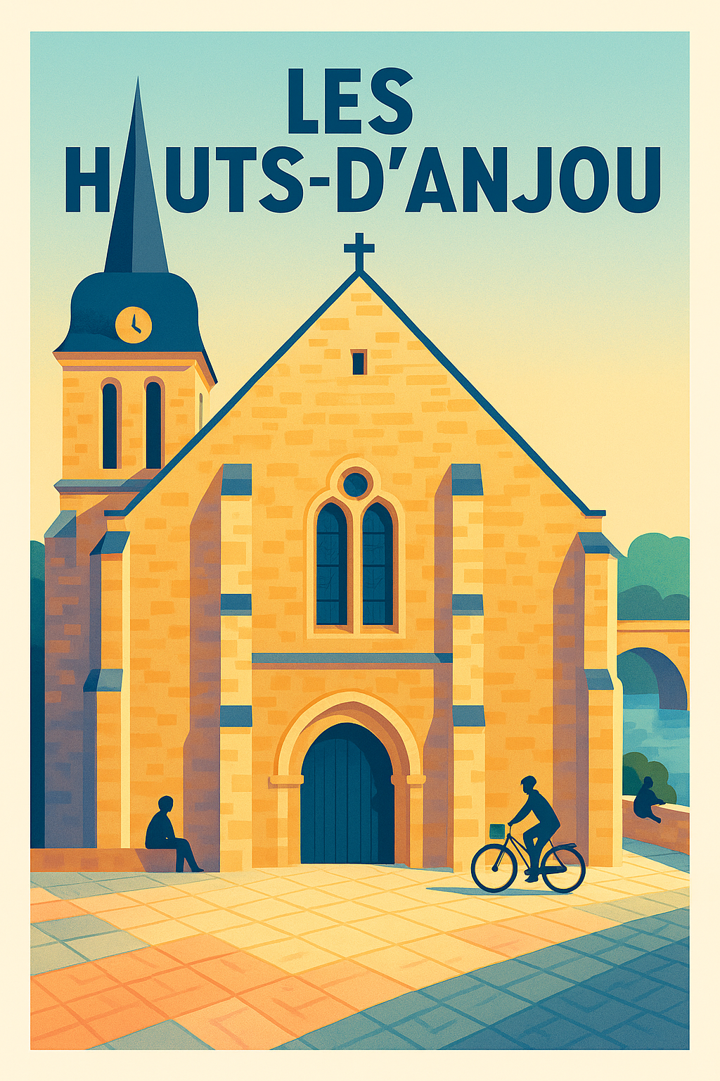 Affiche de Les Hauts-d'Anjou - Patrimoine et Quiétude au Cœur de la Vallée
