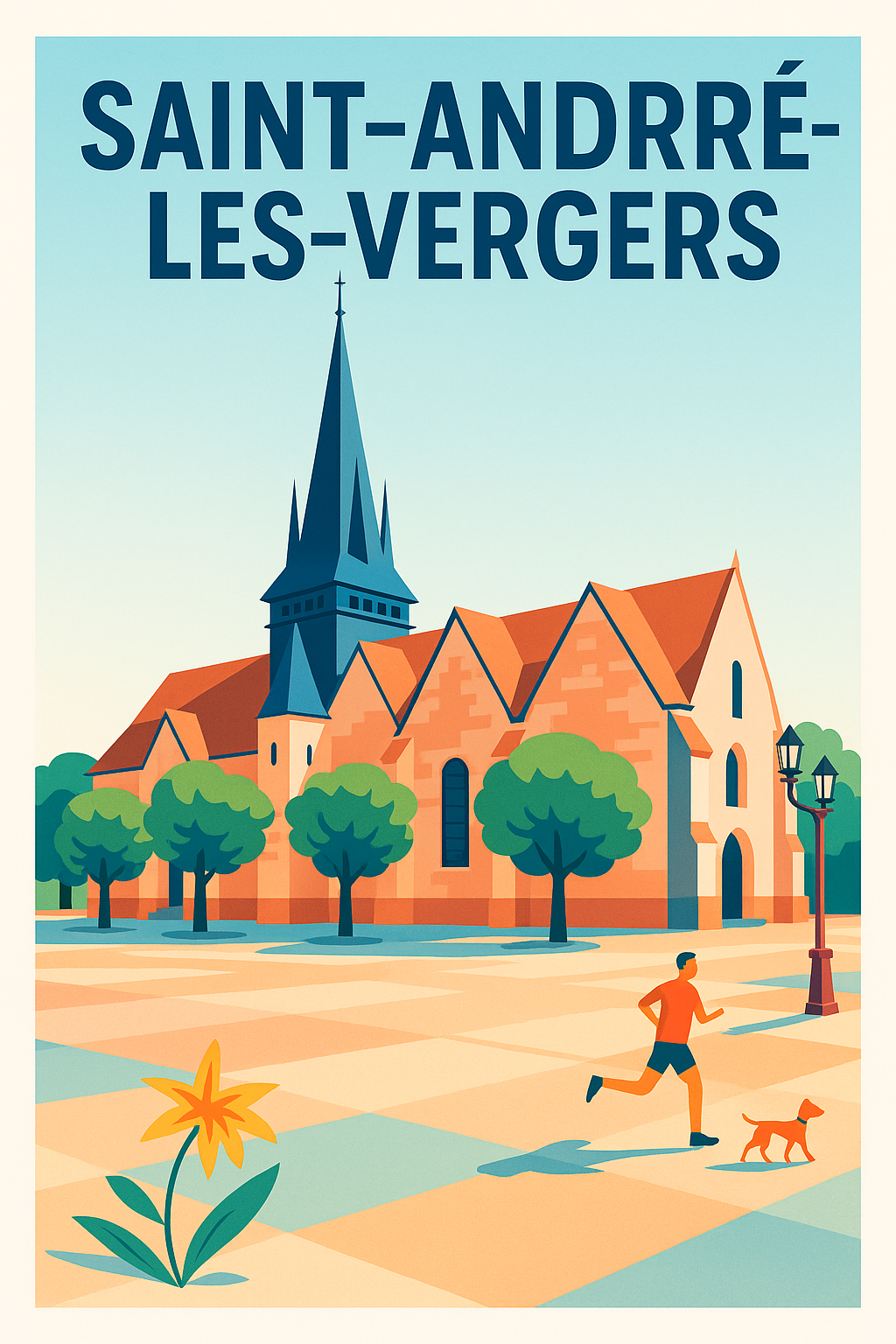 Affiche de Saint-André-les-Vergers - La quiétude au cœur de la ville