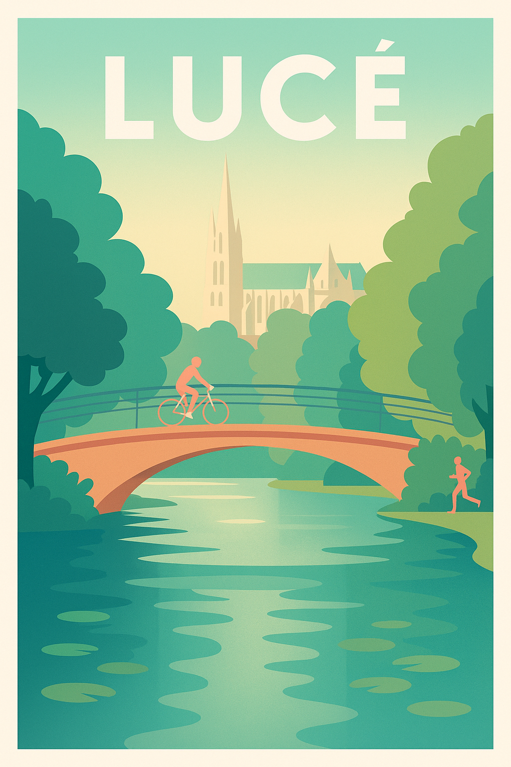 Affiche de Lucé - Évasion verte et sérénité urbaine